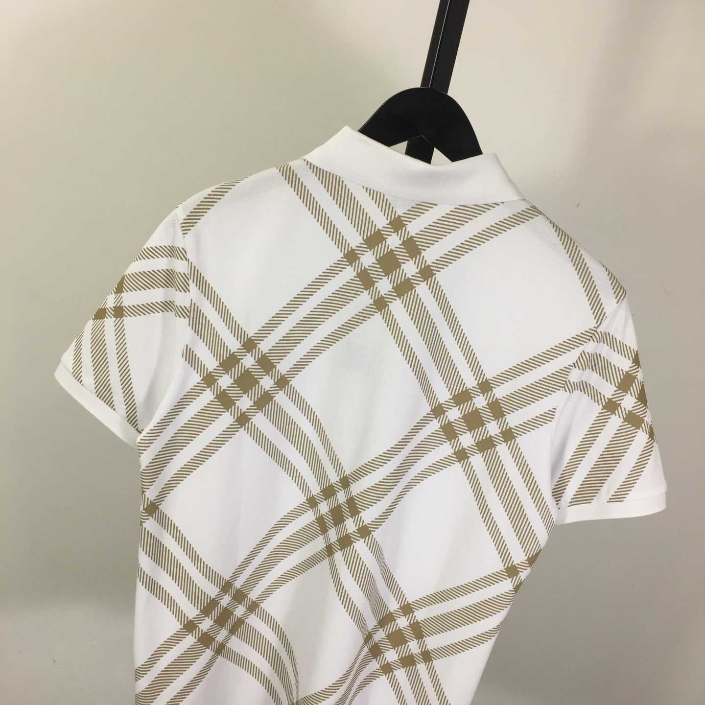 Cotton Check Polo Shirt - EUR FASHION