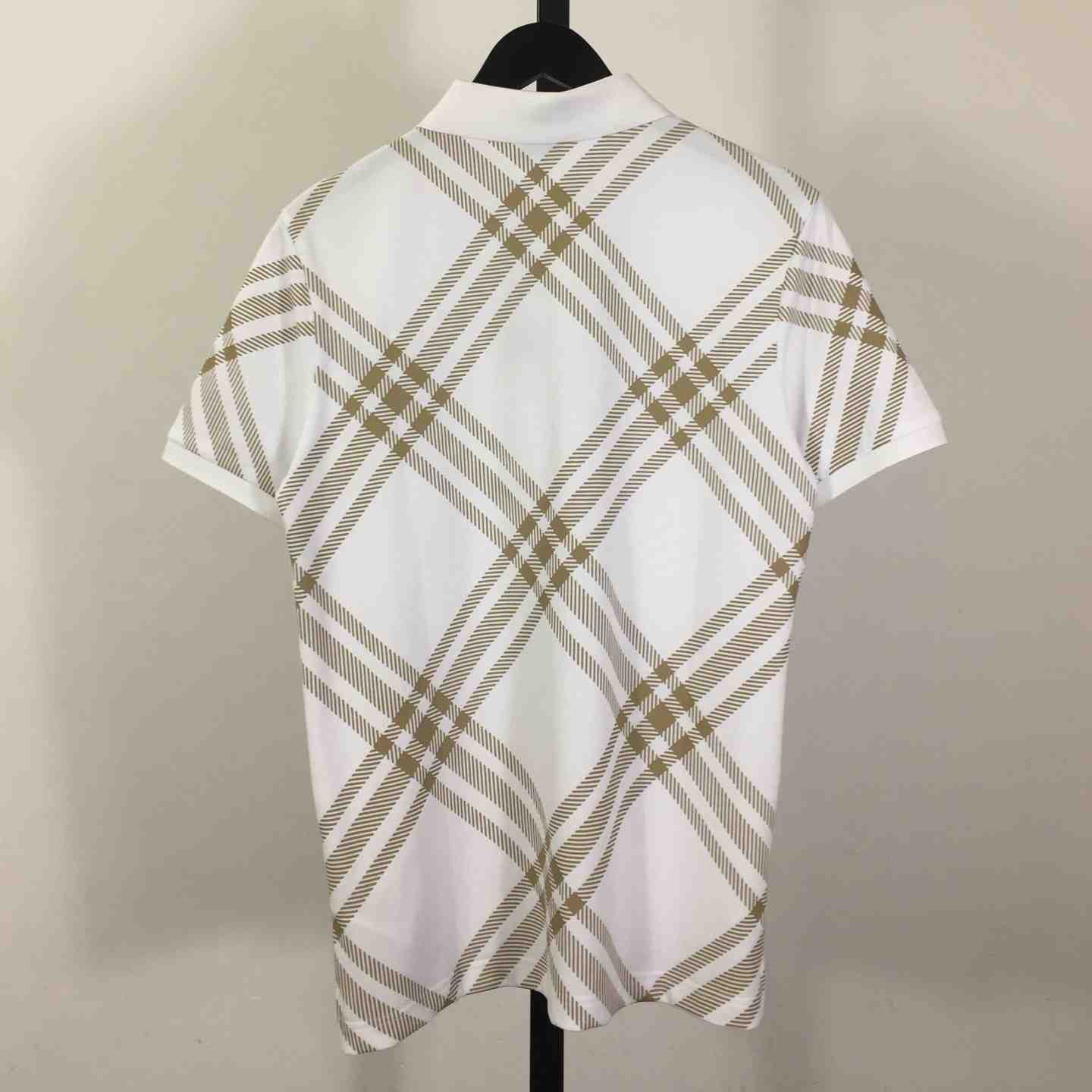 Cotton Check Polo Shirt - EUR FASHION