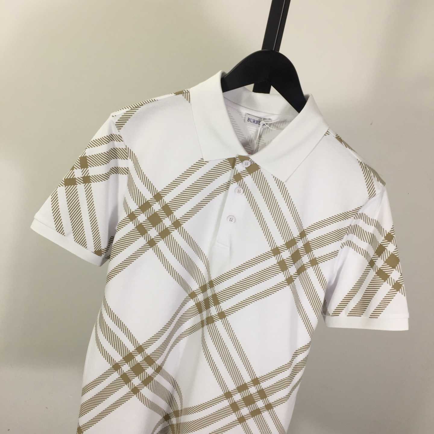 Cotton Check Polo Shirt - EUR FASHION