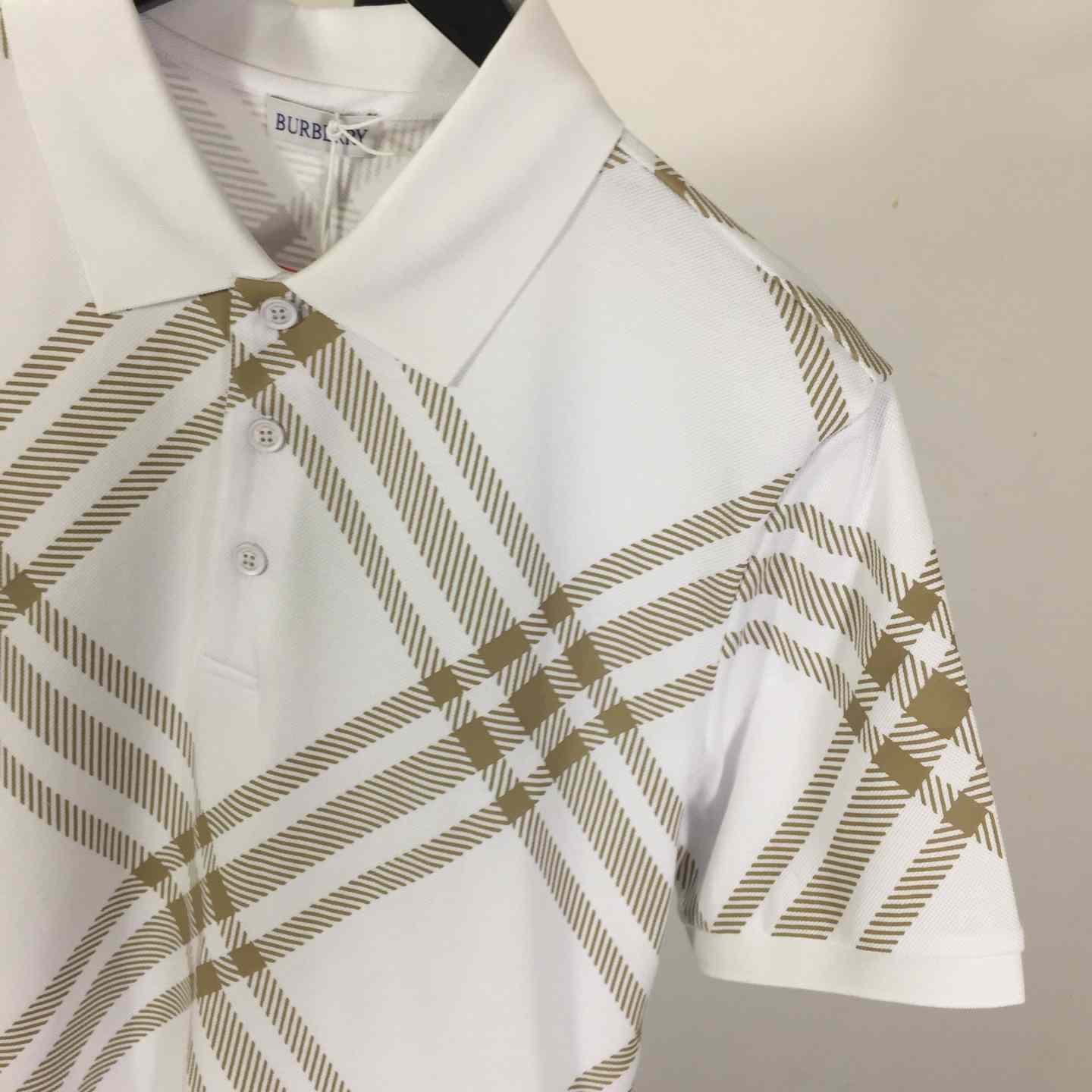 Cotton Check Polo Shirt - EUR FASHION