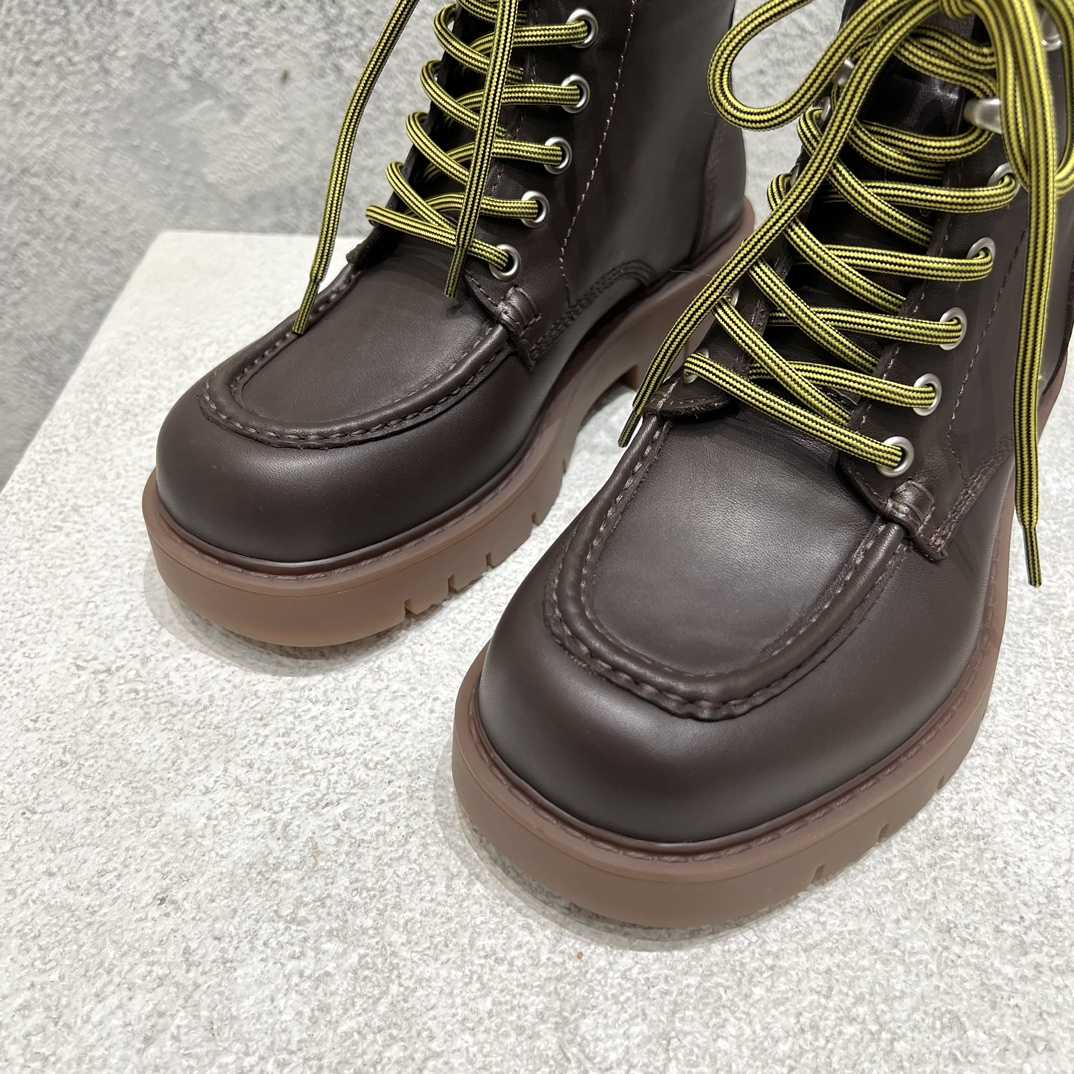 Bottega Veneta Haddock Lace-Up Ankle Boot - EUR FASHION