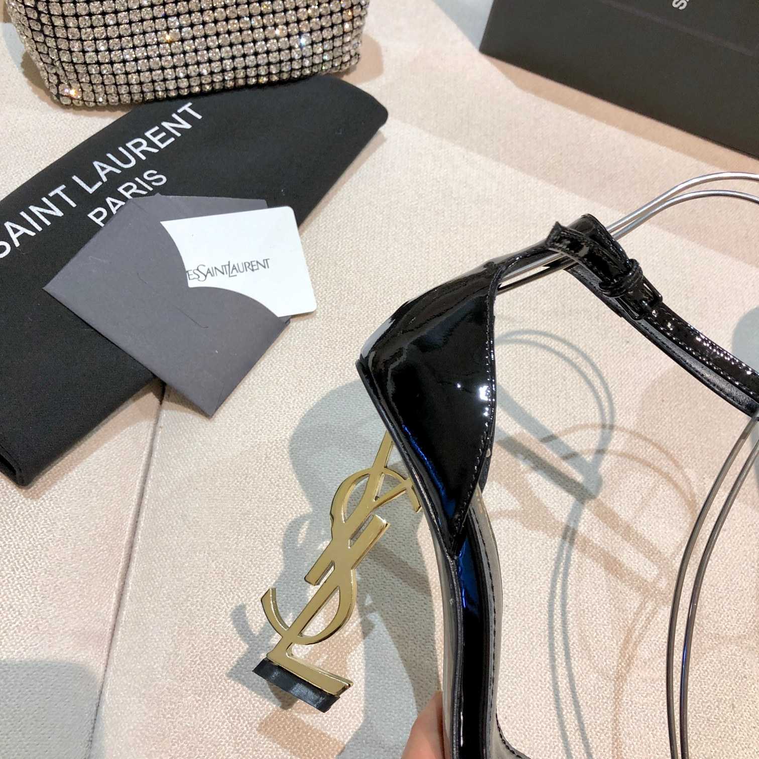 Saint Laurent 110mm Opyum Sandals - EUR FASHION