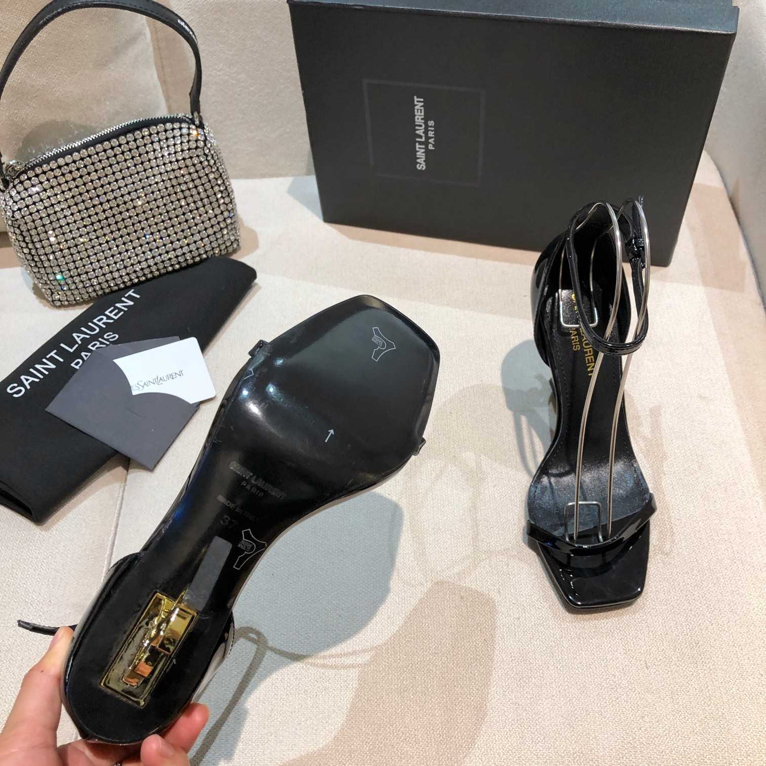 Saint Laurent 110mm Opyum Sandals - EUR FASHION