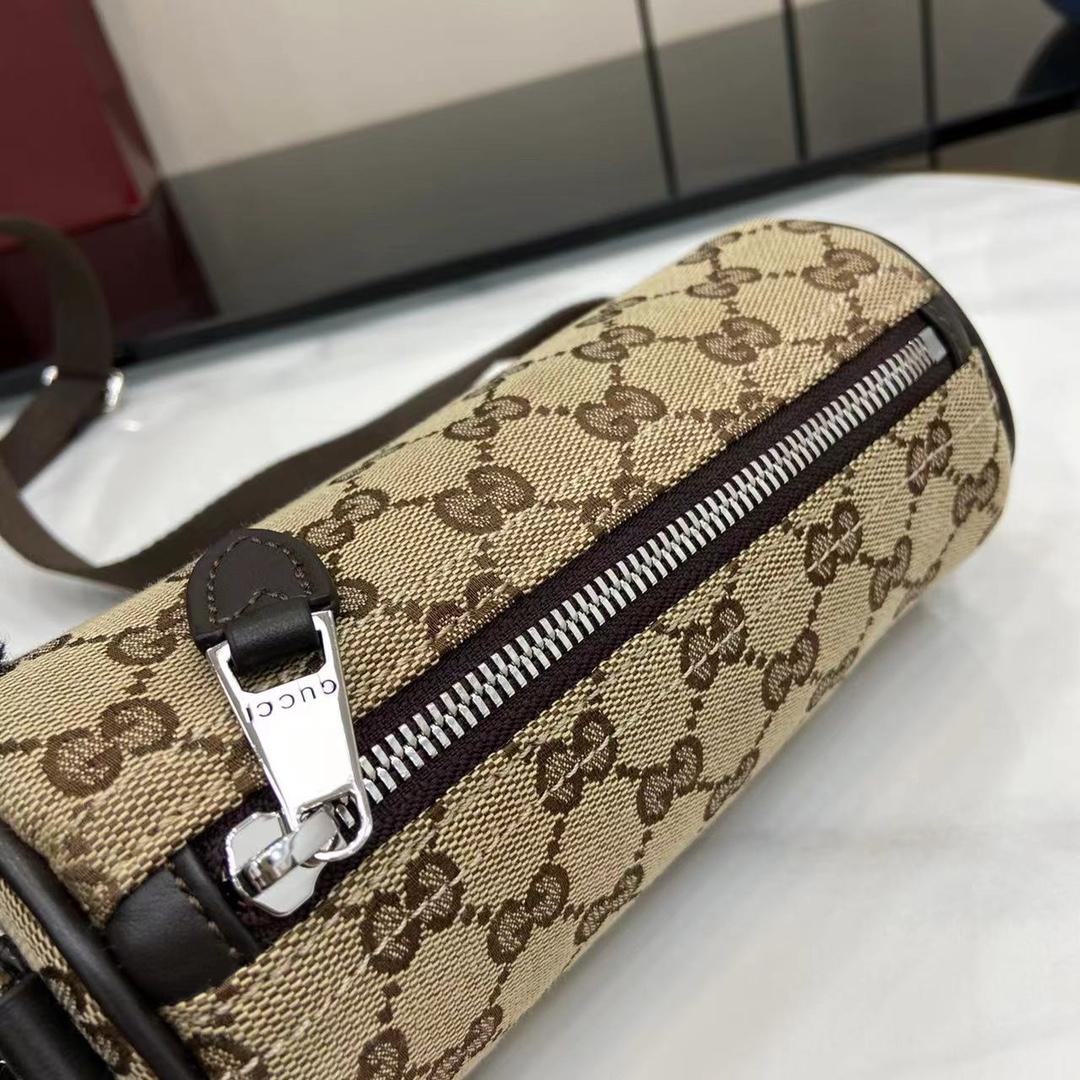 Gucci GG Canvas Mini Cylinder Bag - EUR FASHION