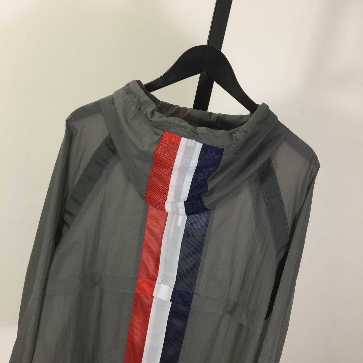 Thom Browne Back Bar Three-Color Sunscreen Long Sleeve Jacket - EUR FASHION