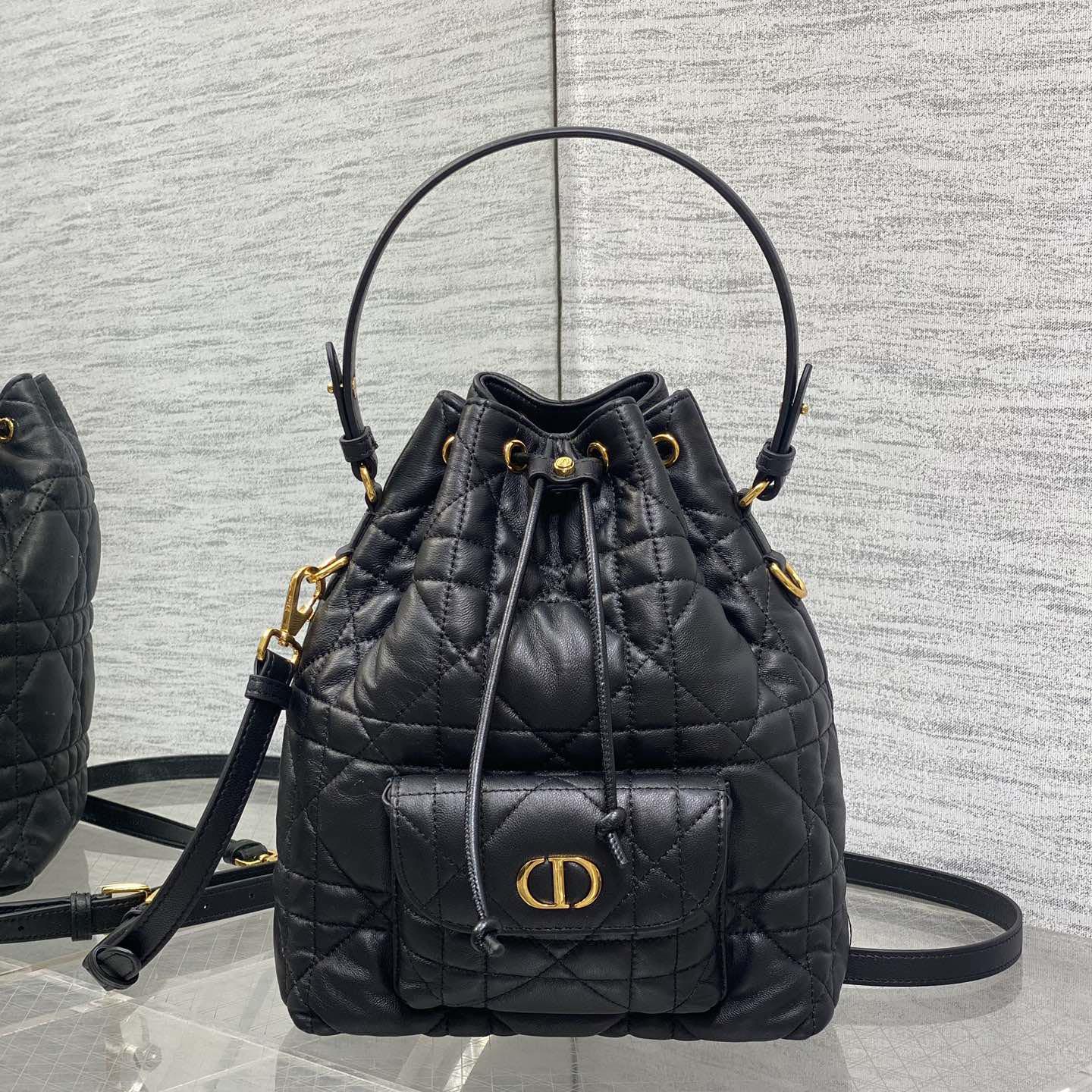 Dior Small Dior Caro Bucket Bag  - EUR FASHION