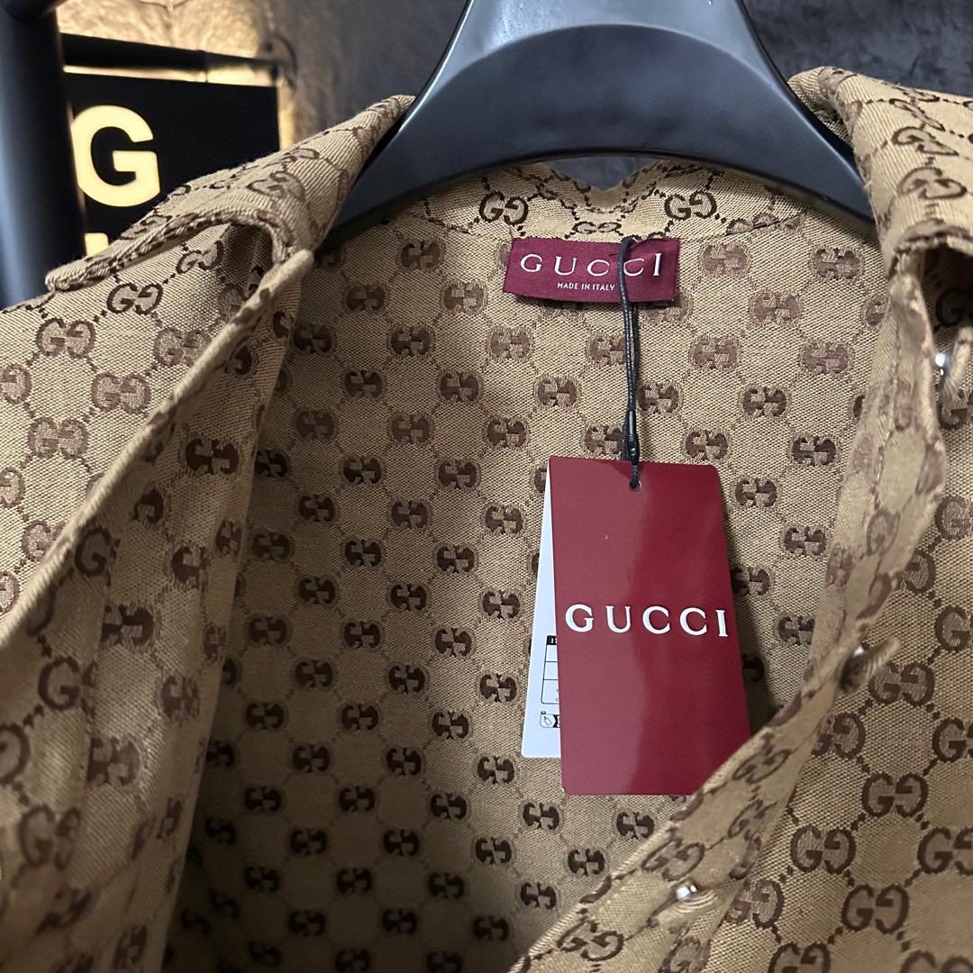 Gucci Canvas Short Sleeve Shirt - EUR FASHION