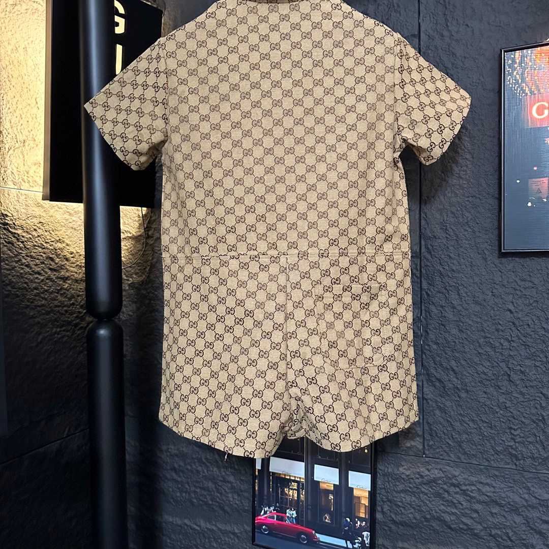 Gucci Canvas Short Sleeve Shirt - EUR FASHION