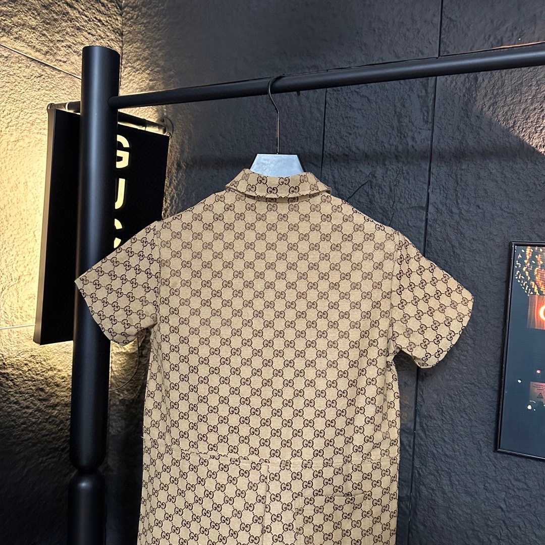 Gucci Canvas Short Sleeve Shirt - EUR FASHION