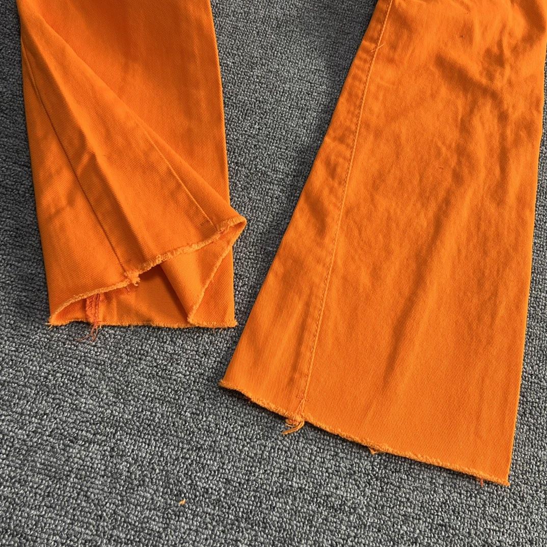 Chrome Hearts x Off-White Cross Denim 'Orange' - EUR FASHION