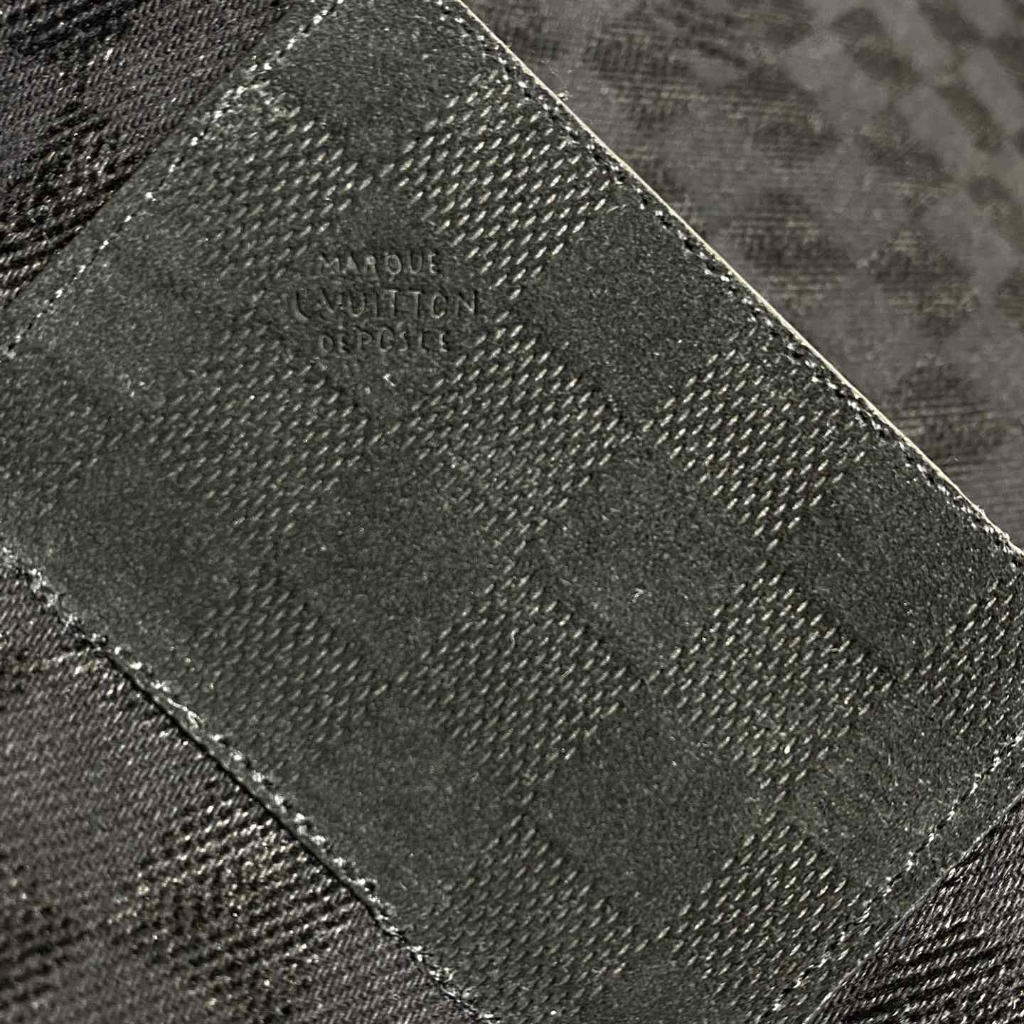 Louis Vuitton Flocked Damier Denim Wide-Leg Pants   1AHBKQ - EUR FASHION