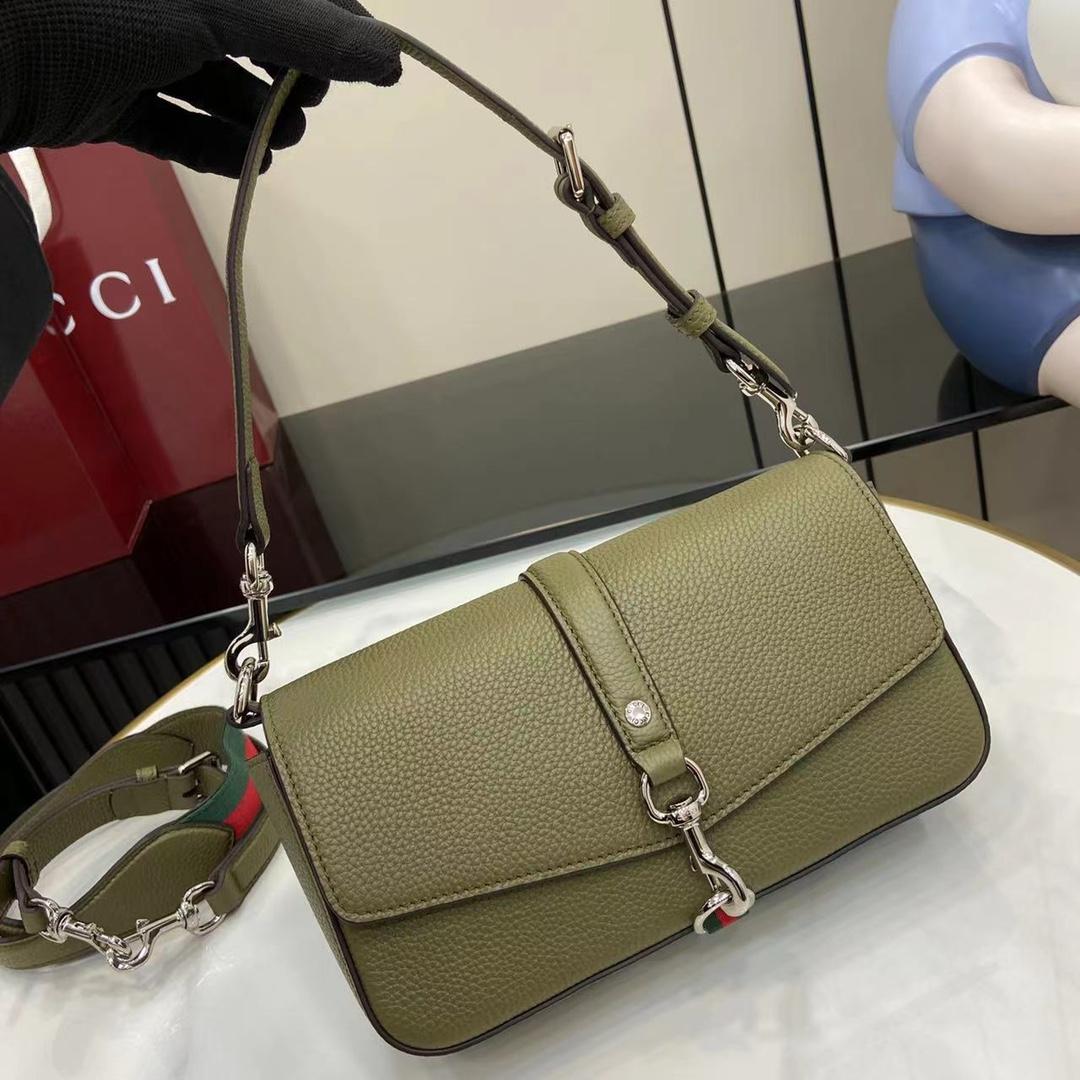 Gucci Small Crossbody Bag With Hook Closure - EUR FASHION