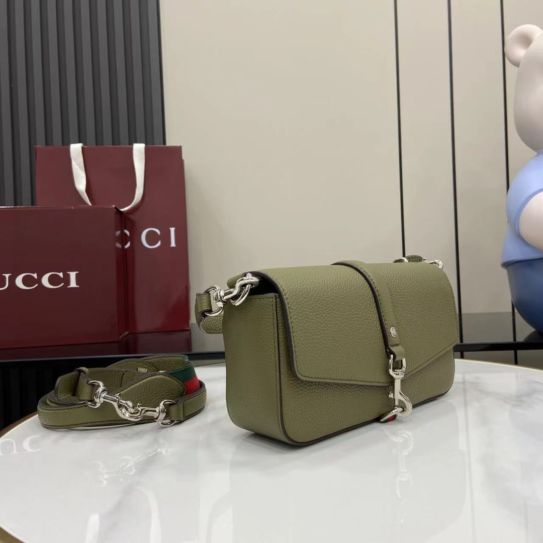 Gucci Small Crossbody Bag With Hook Closure - EUR FASHION