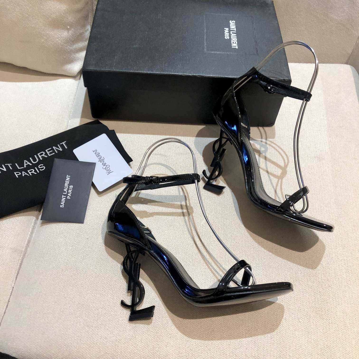 Saint Laurent 110mm Opyum Sandals - EUR FASHION