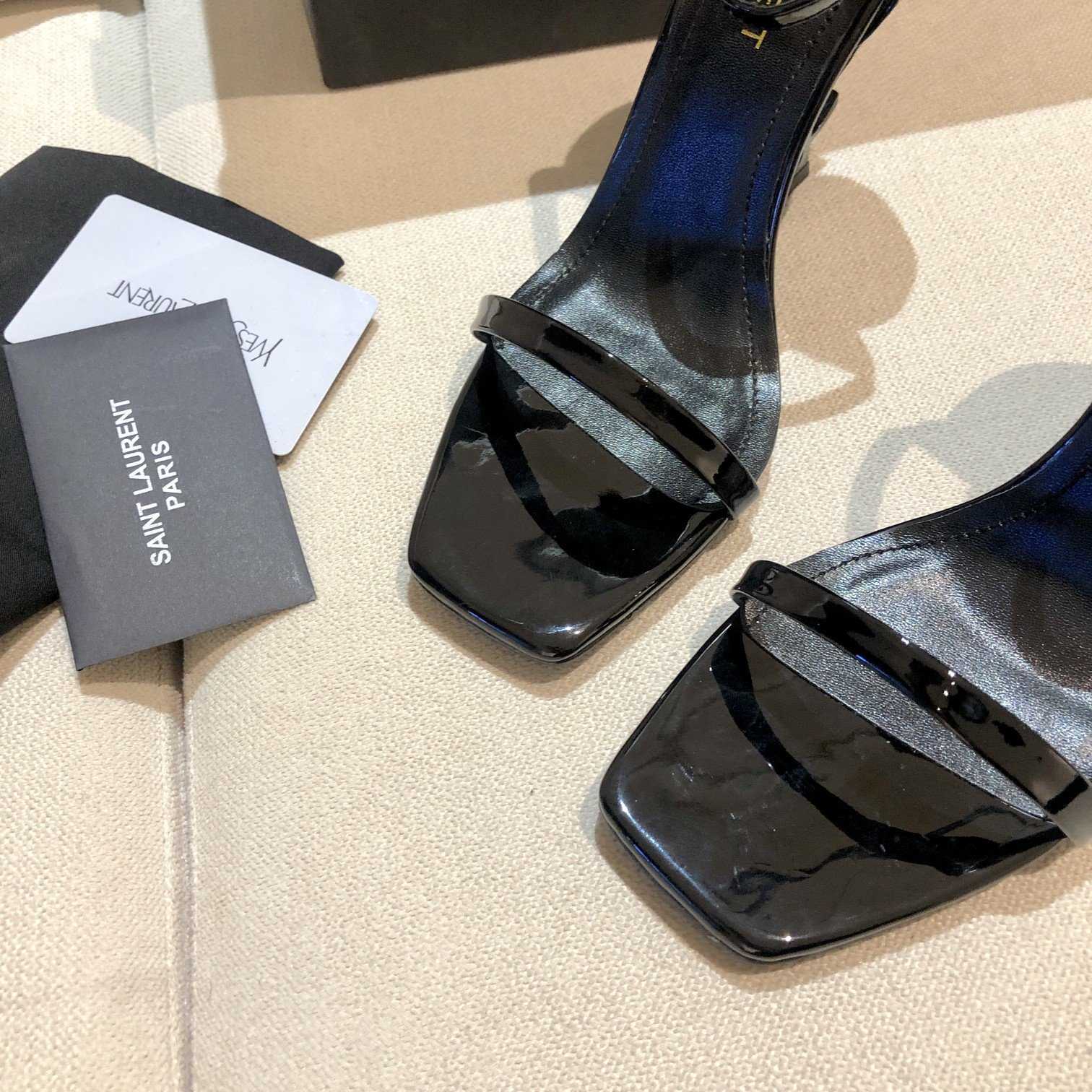 Saint Laurent 110mm Opyum Sandals - EUR FASHION