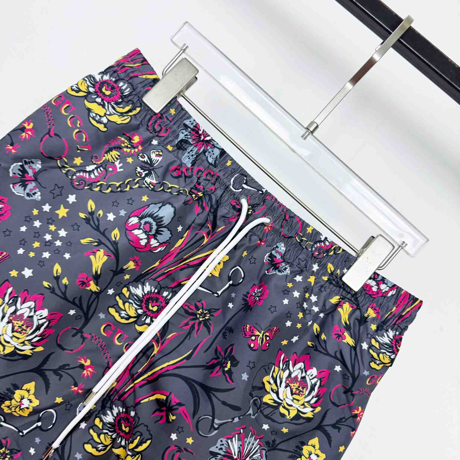 Gucci Punk Floral-print Cotton Short - EUR FASHION