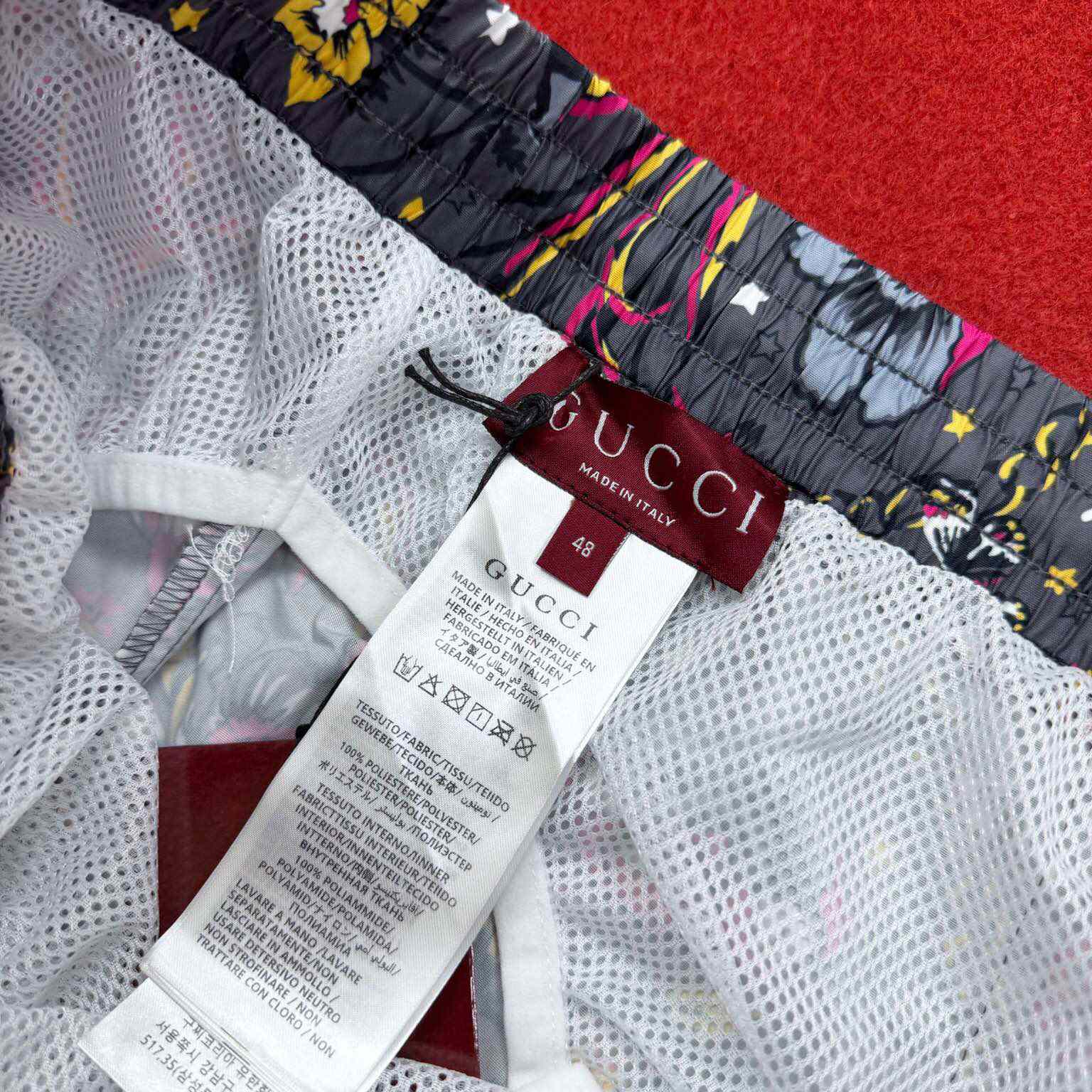 Gucci Punk Floral-print Cotton Short - EUR FASHION