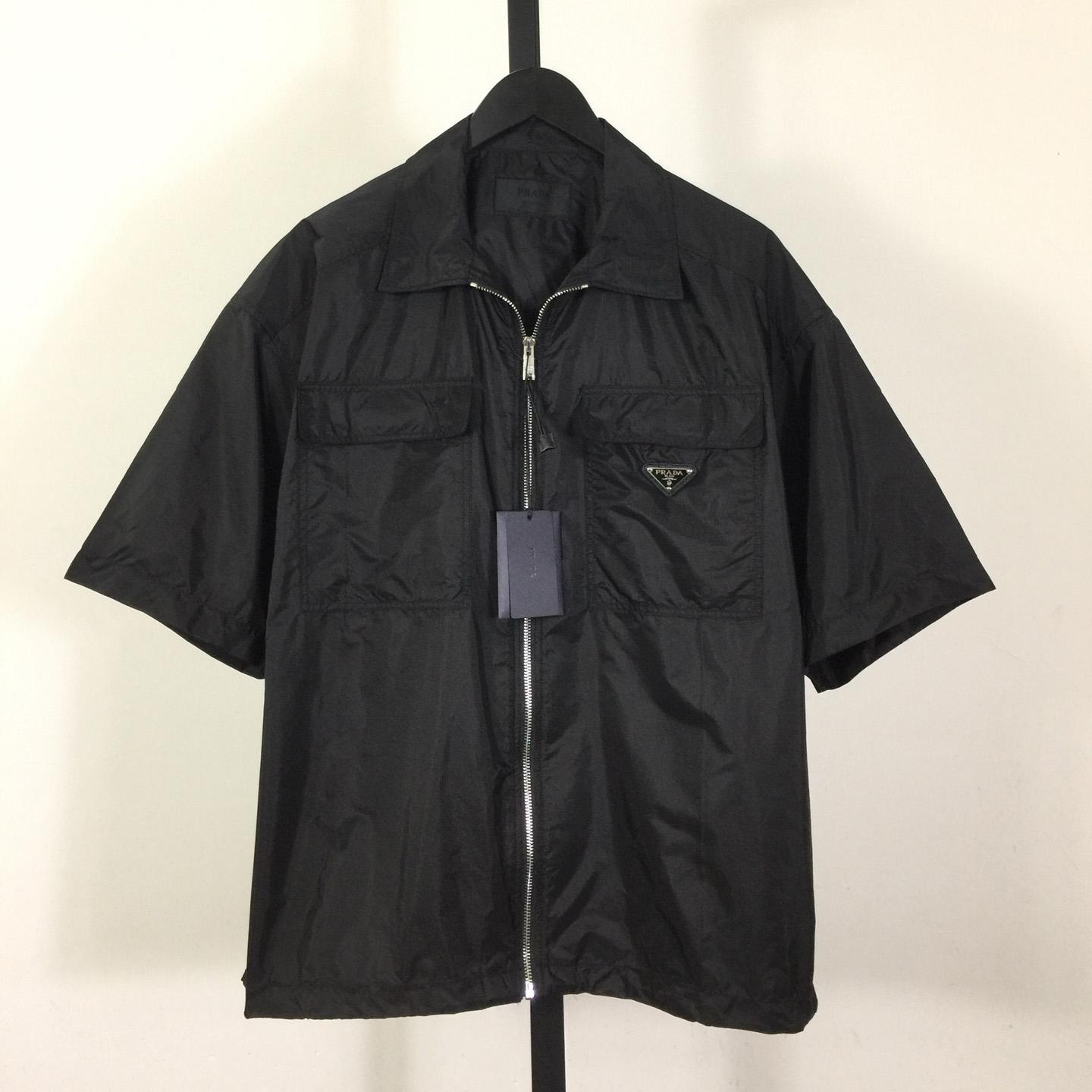 Prada Re-Nylon Short-sleeve Shirt - EUR FASHION