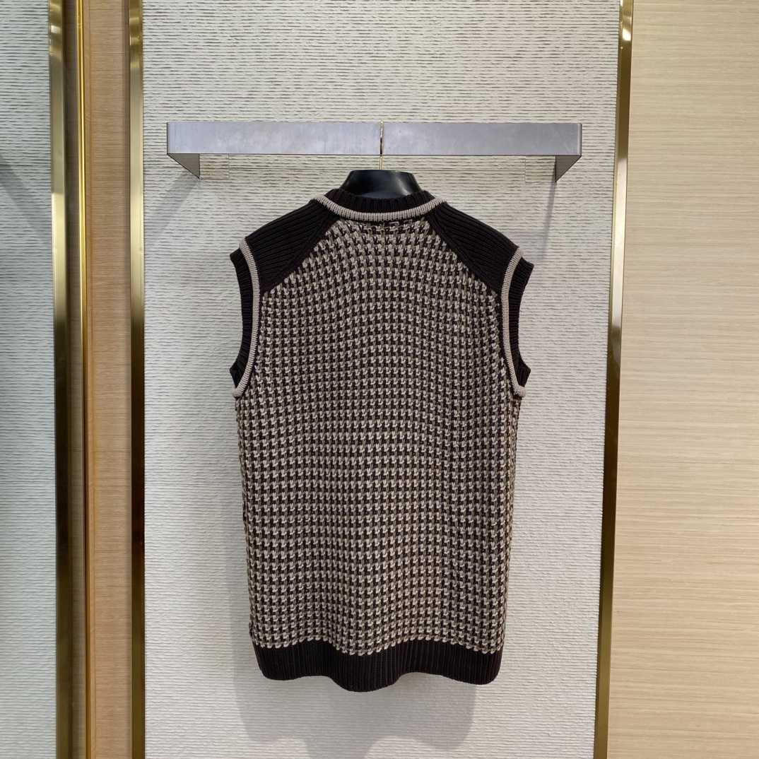 Louis Vuitton Cotton Jacquard Vest   1AHC37 - EUR FASHION