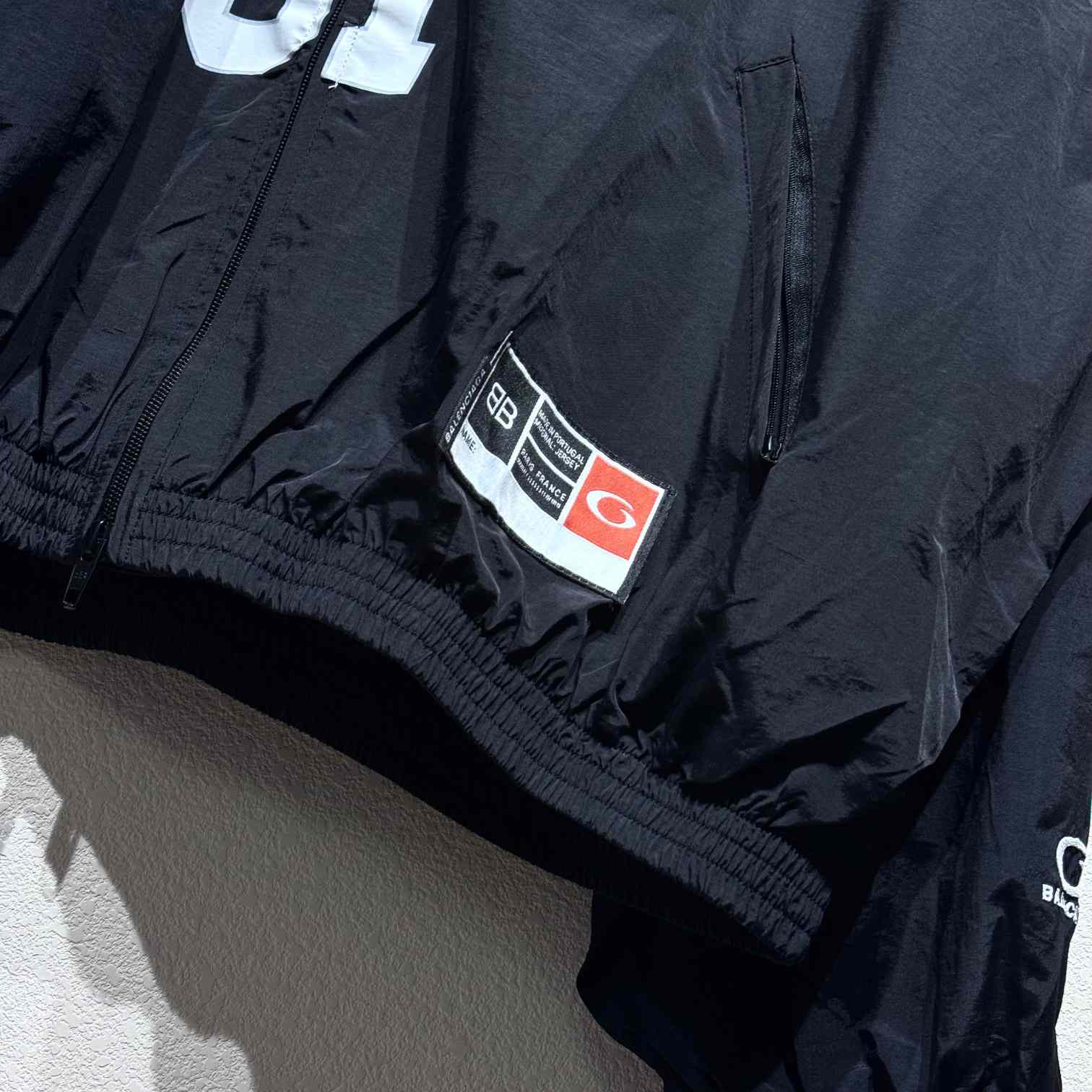 Balenciaga Basketball Series - Tracksuit Jacket In Black - EUR FASHION
