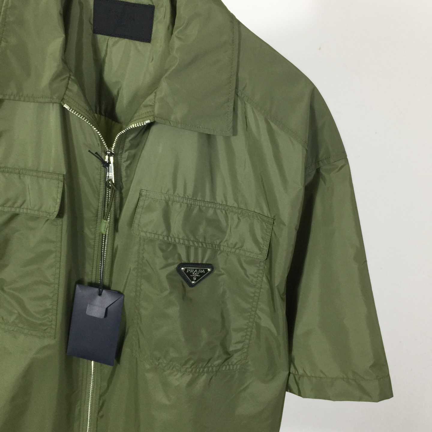 Prada Re-Nylon Short-sleeve Shirt - EUR FASHION