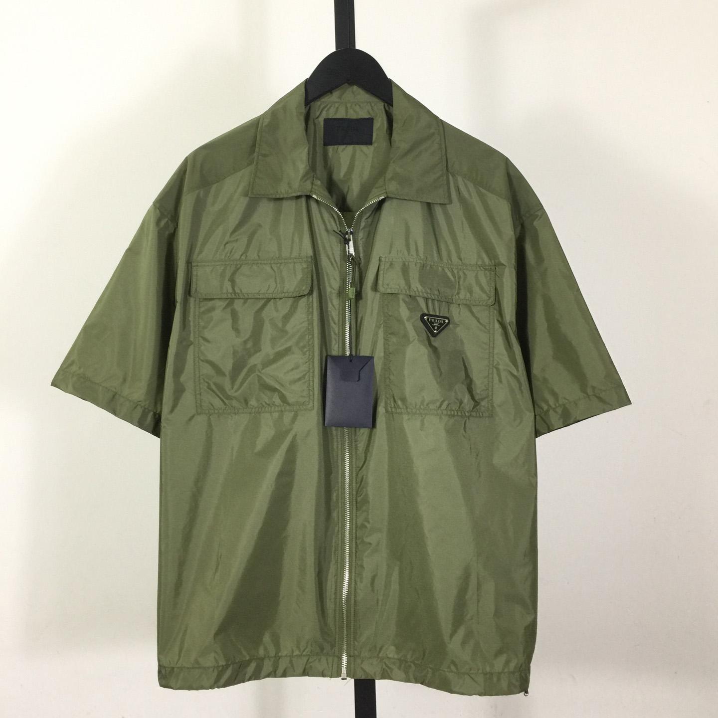 Prada Re-Nylon Short-sleeve Shirt - EUR FASHION