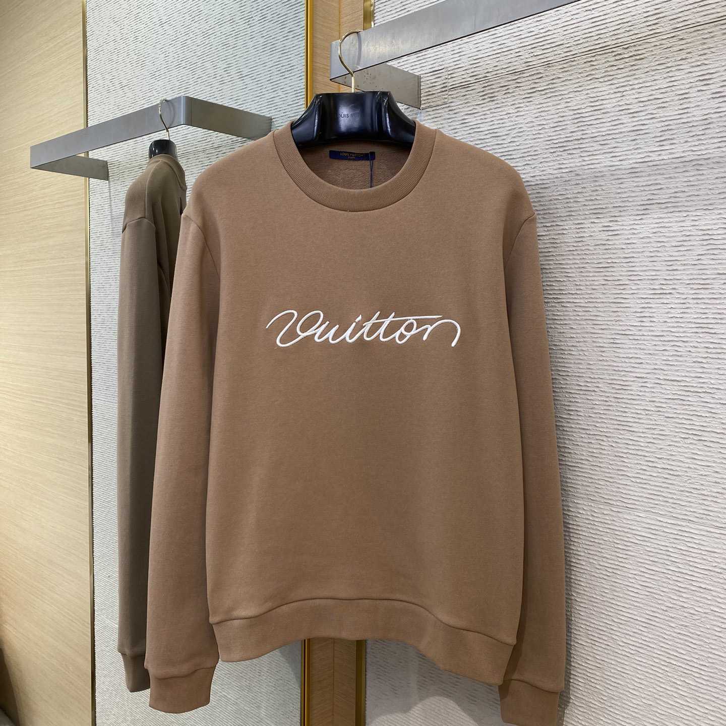 Louis Vuitton Embroidered Cotton Crewneck   1AHEFU - EUR FASHION