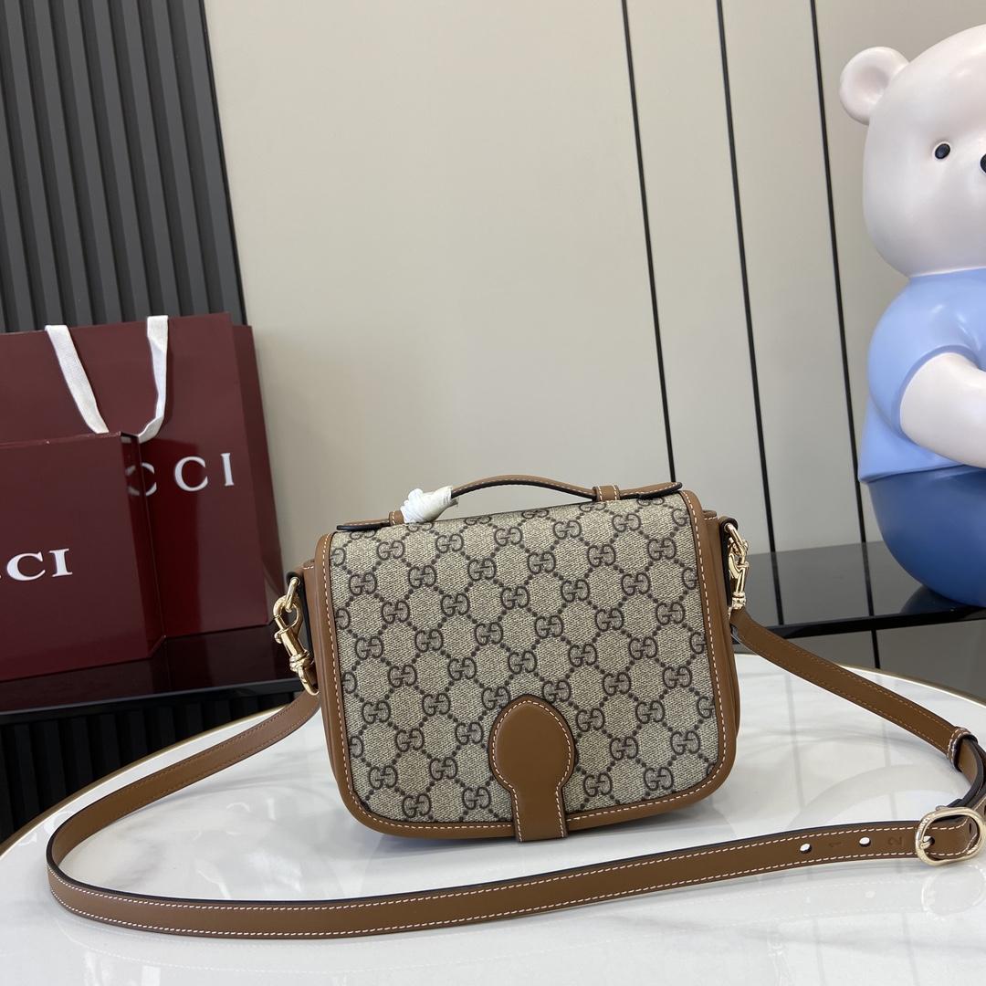 Gucci GG Emblem Mini Shoulder Bag  - EUR FASHION