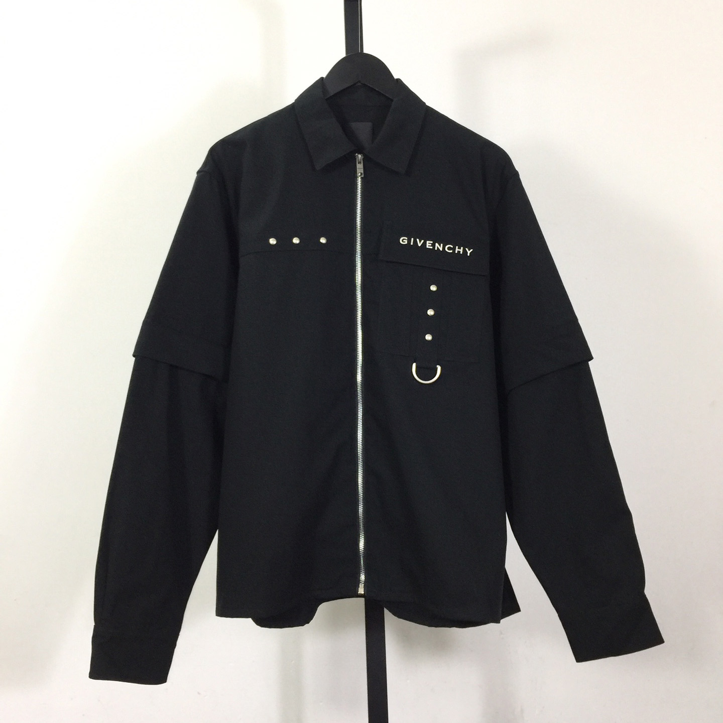Givenchy Zip-up Cotton Shirt - EUR FASHION