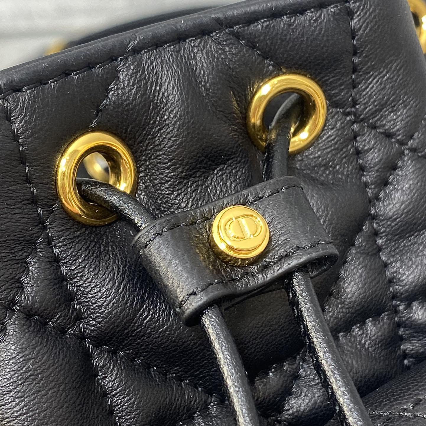Dior Caro Nano Bucket Bag   - EUR FASHION