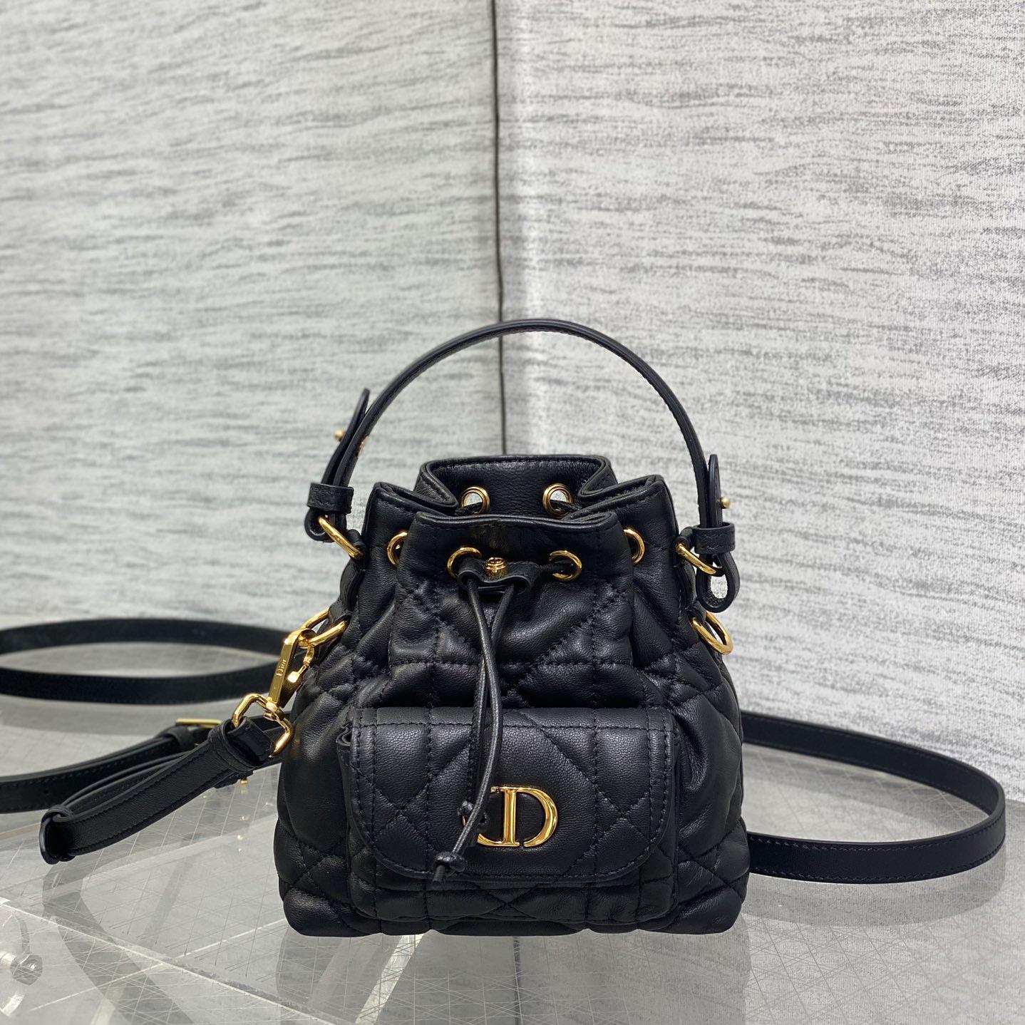 Dior Caro Nano Bucket Bag   - EUR FASHION