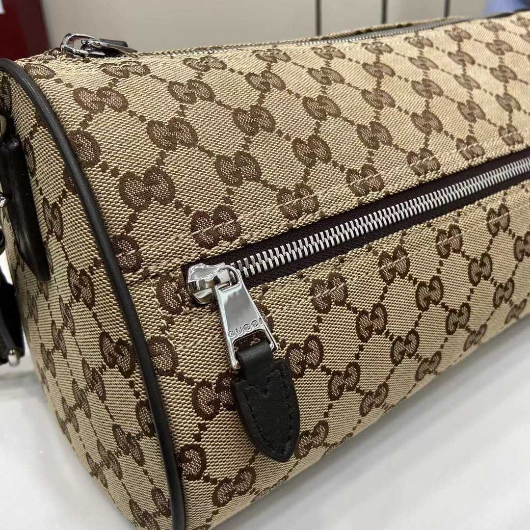 Gucci GG Canvas Small Cylinder Bag - EUR FASHION