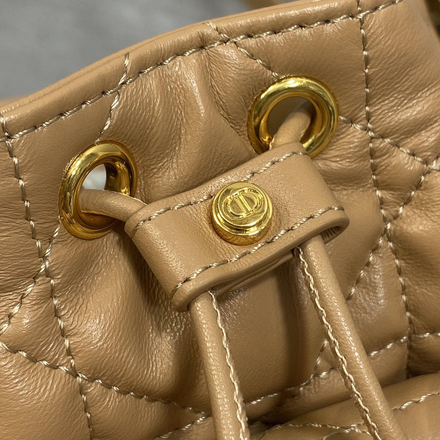 Dior Caro Nano Bucket Bag  - EUR FASHION