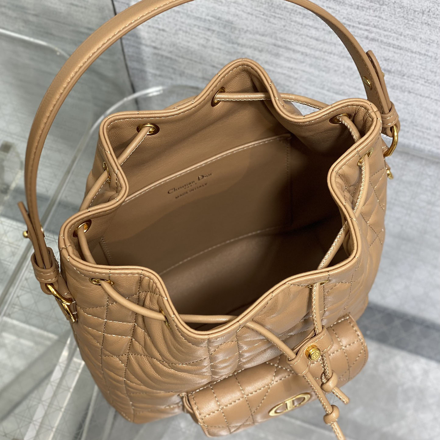 Dior Small Dior Caro Bucket Bag  - EUR FASHION