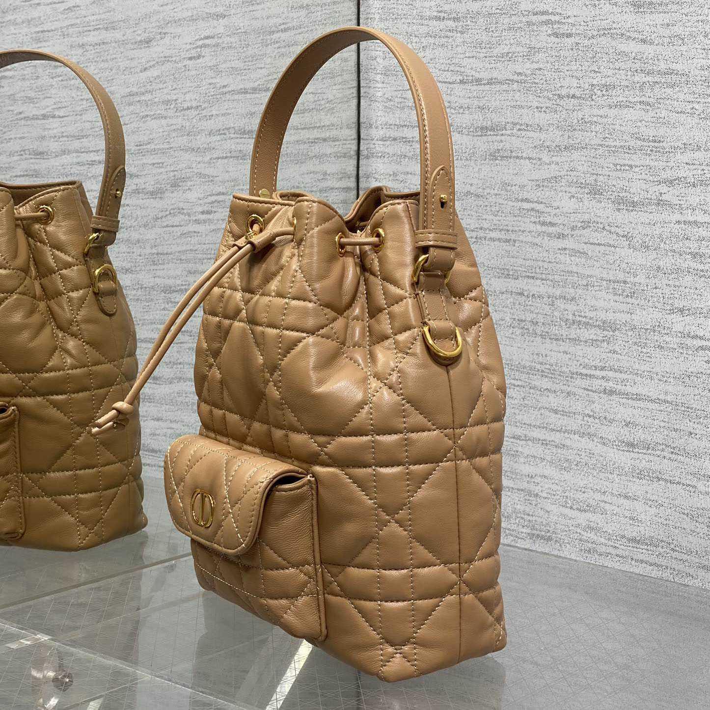 Dior Small Dior Caro Bucket Bag  - EUR FASHION