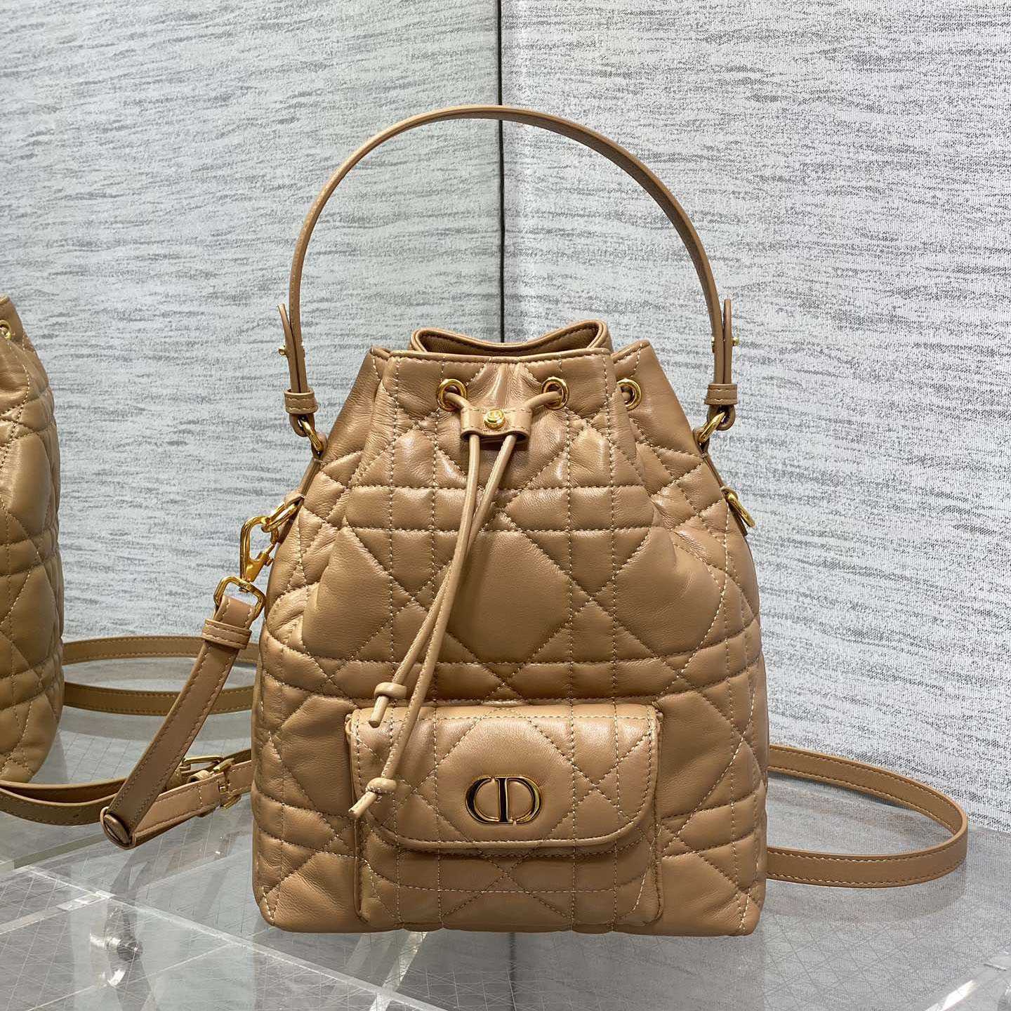 Dior Small Dior Caro Bucket Bag  - EUR FASHION