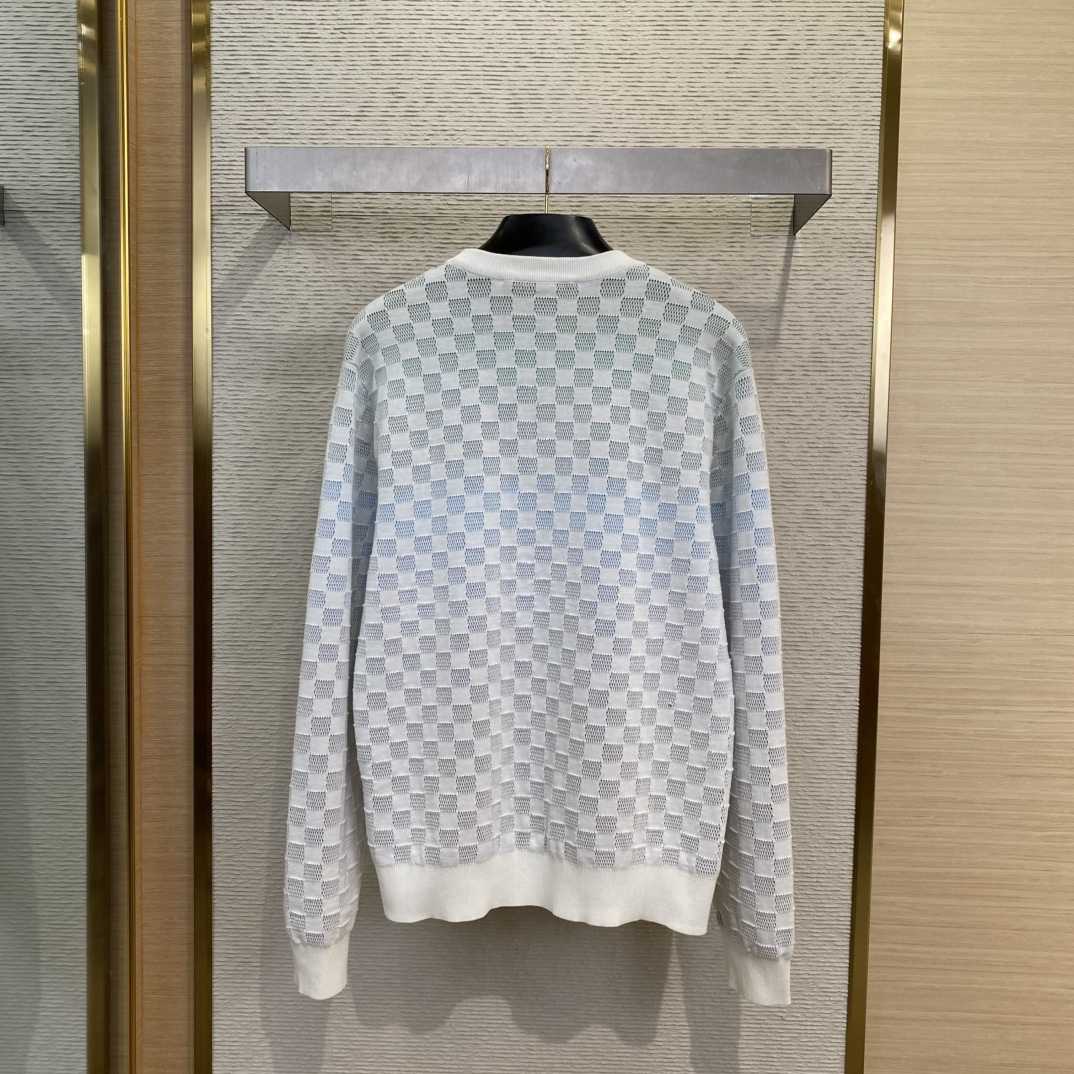 Louis Vuitton Damier Gradient Jacquard Pullover   1AGTL0 - EUR FASHION