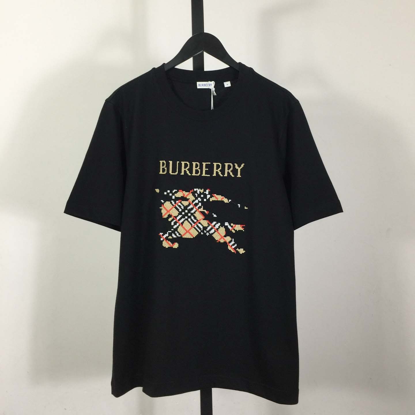 Burberry Cross Stitch EKD​ Cotton T-shirt - EUR FASHION