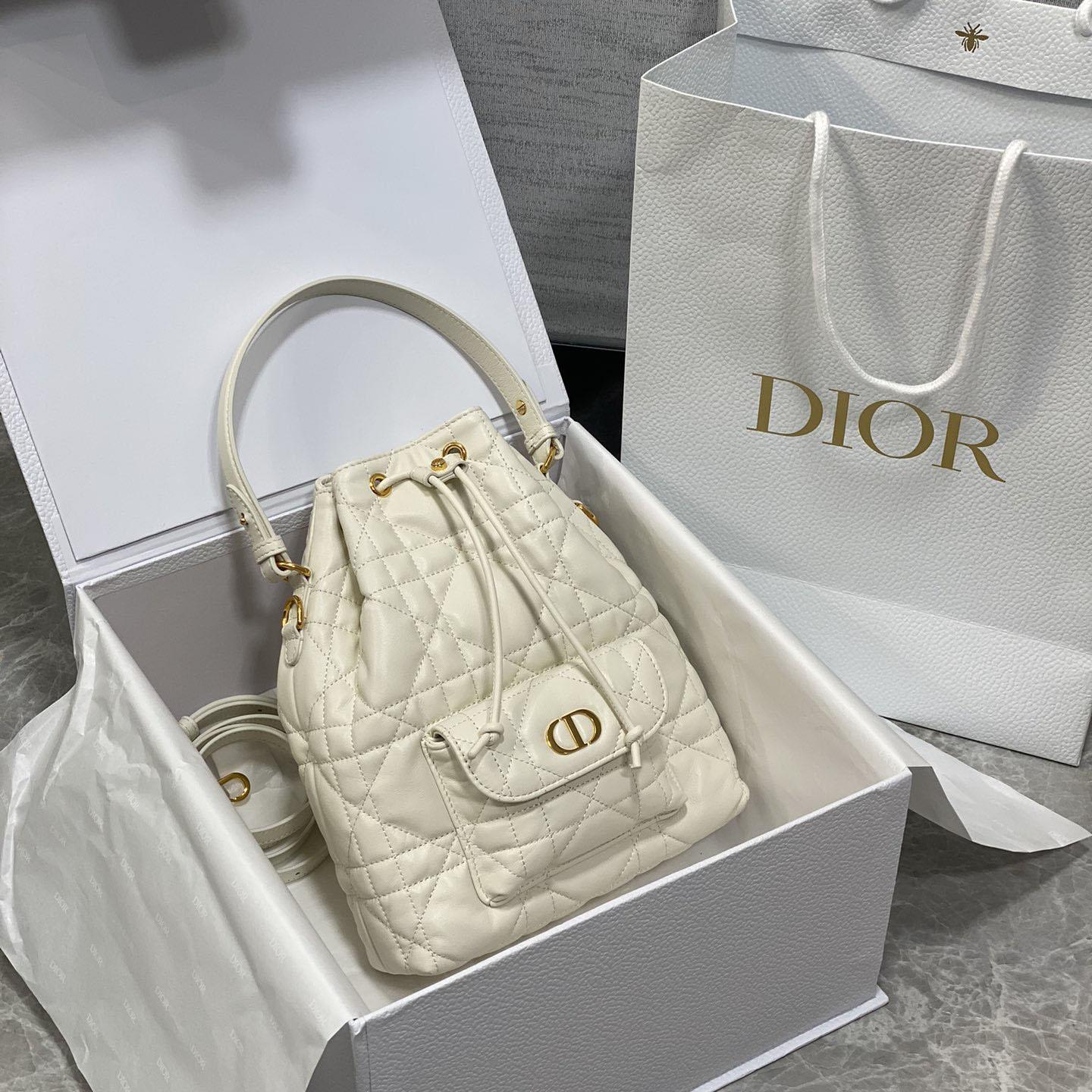 Dior Small Dior Caro Bucket Bag  - EUR FASHION