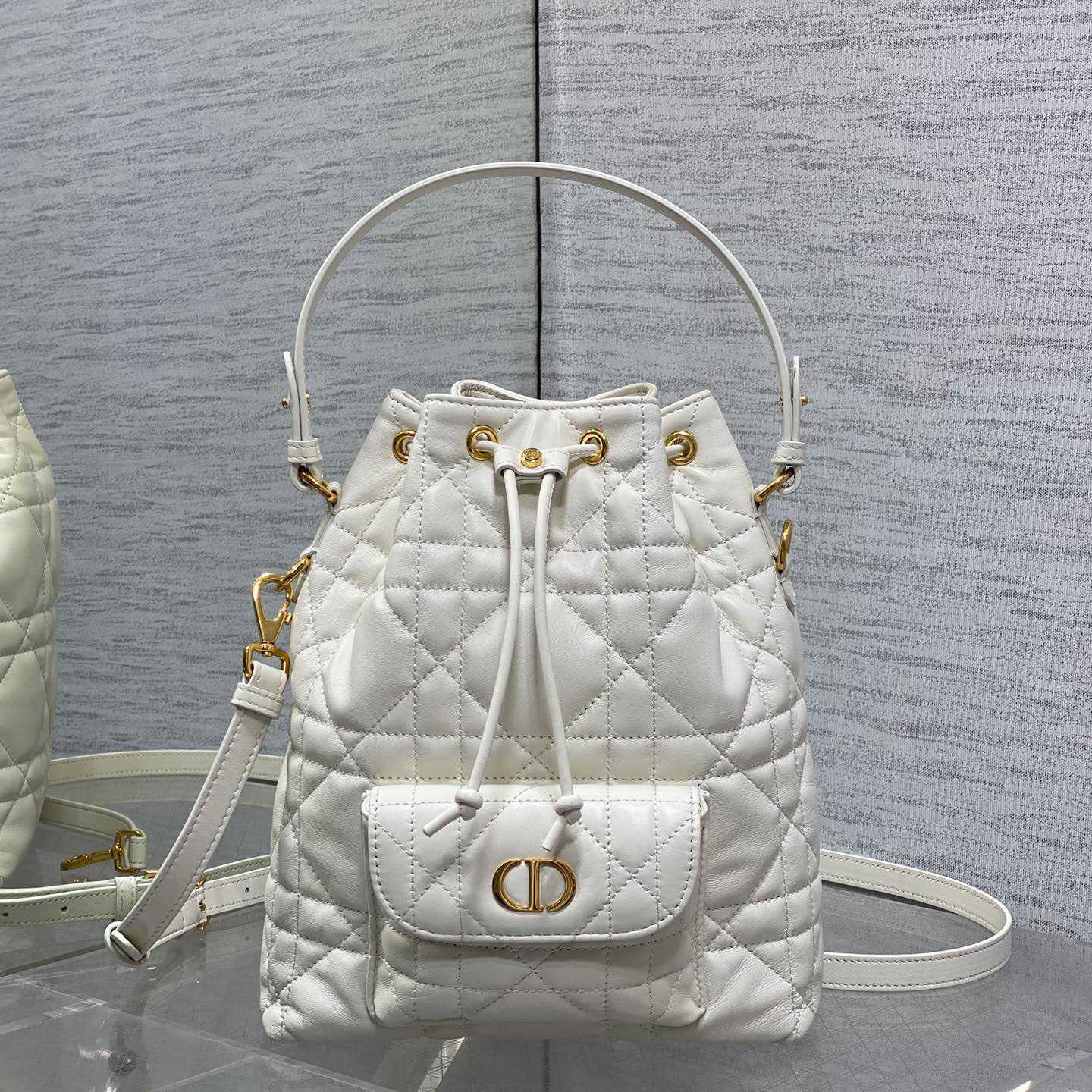 Dior Small Dior Caro Bucket Bag  - EUR FASHION