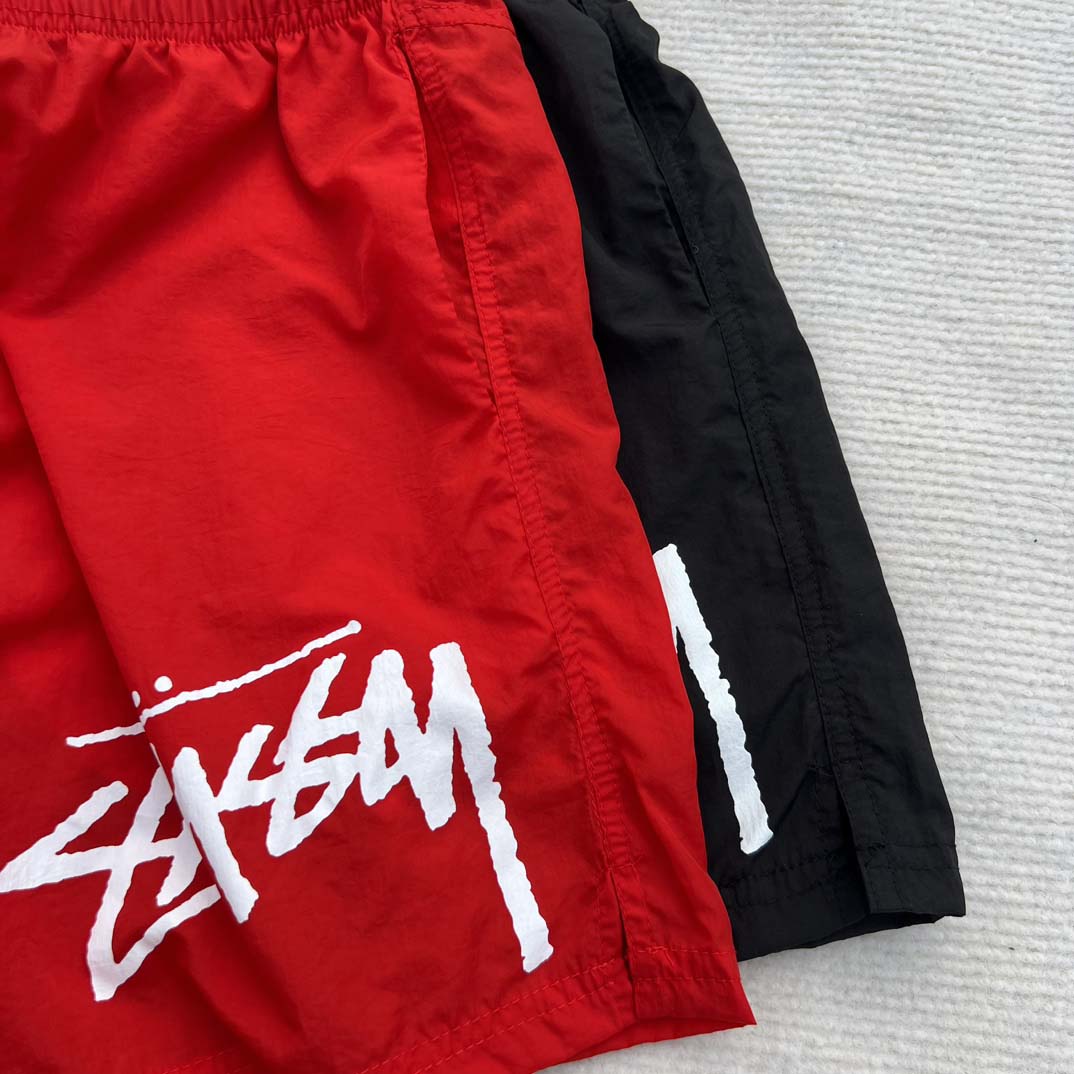 Nike Stussy Habanero Red Water Short Nylon  - EUR FASHION