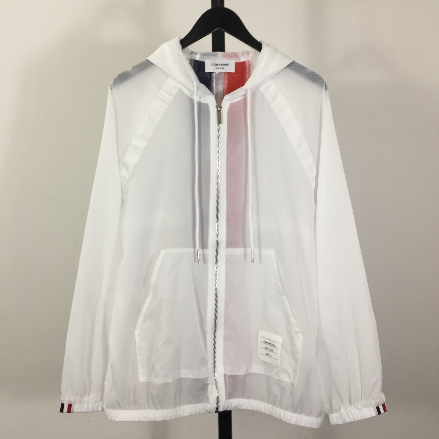 Thom Browne Back Bar Three-Color Sunscreen Long Sleeve Jacket - EUR FASHION
