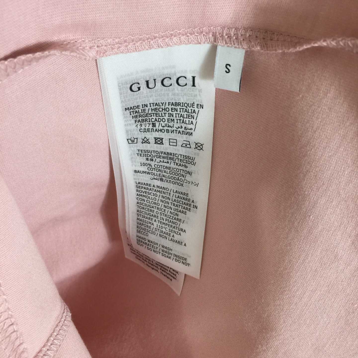 Gucci Cotton Jersey T-Shirt With Embroidery - EUR FASHION
