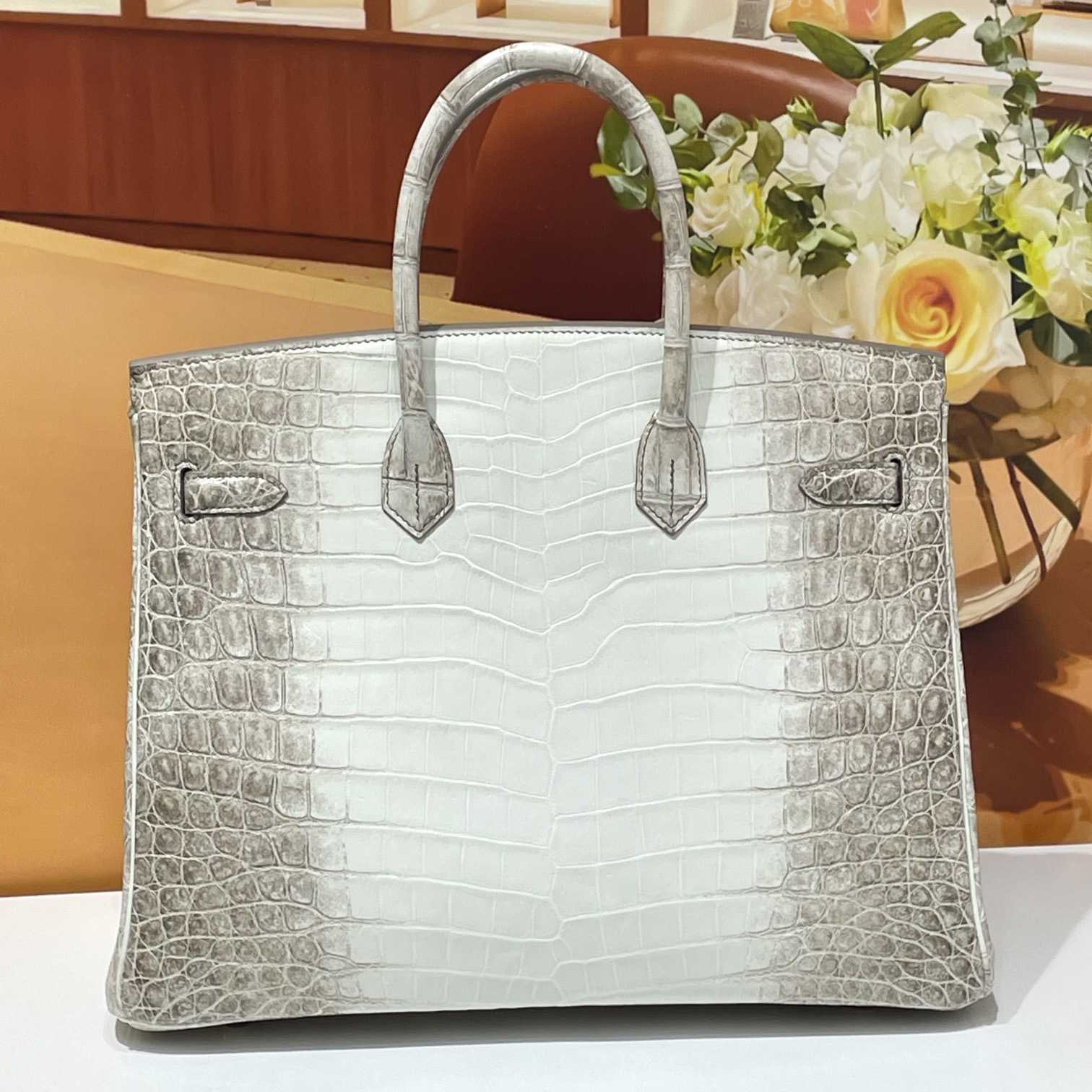 Hermes Birkin Crocodile White   35cm - EUR FASHION