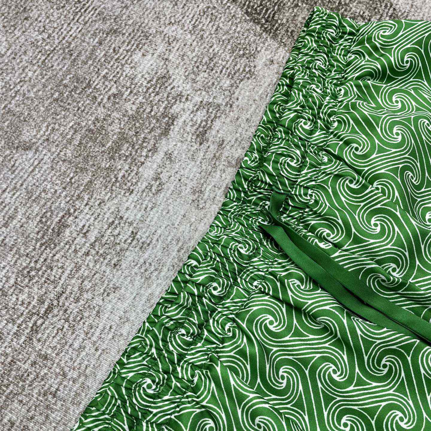 Casablanca Column Monogram Silk Shorts   CA3519 - EUR FASHION