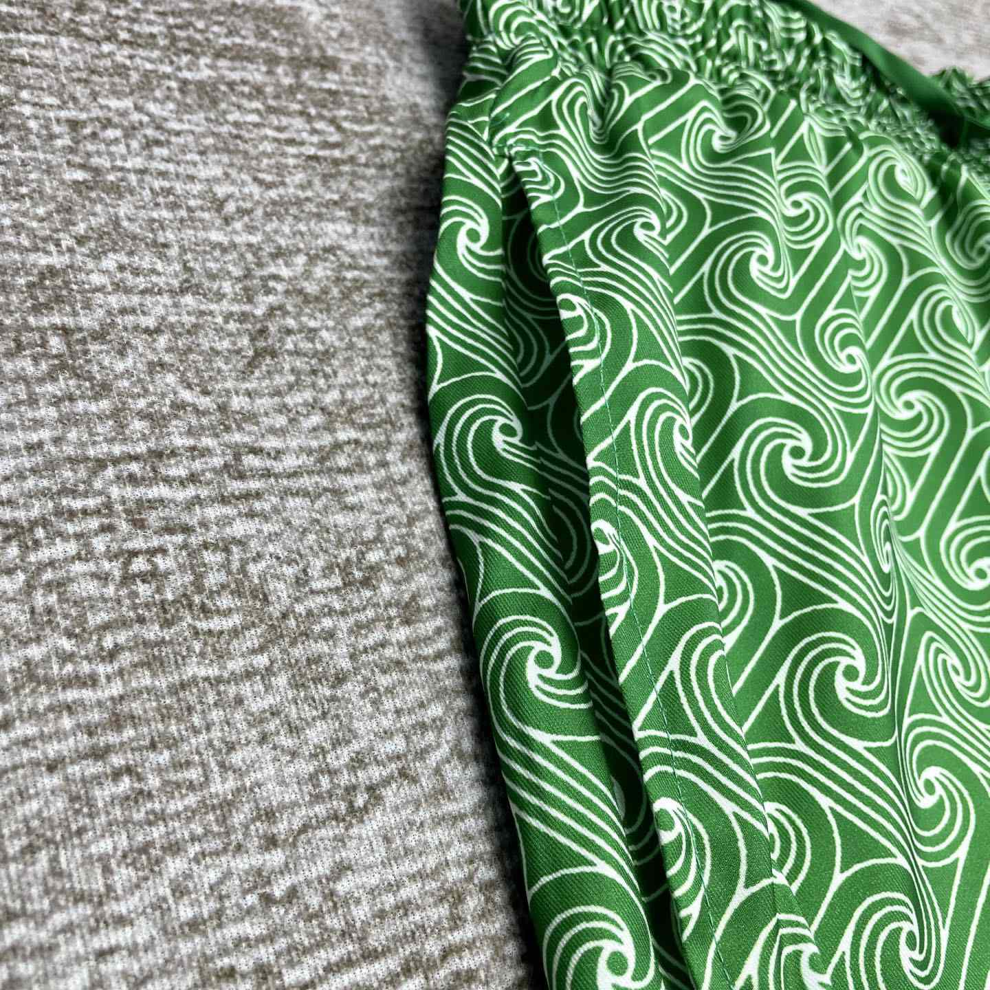 Casablanca Column Monogram Silk Shorts   CA3519 - EUR FASHION