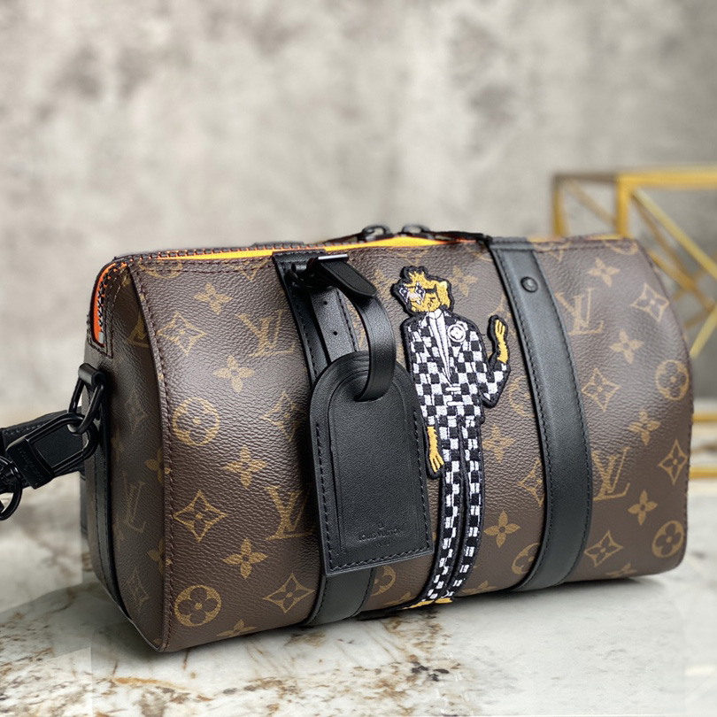 Louis Vuitton Pre-Owned Monogram LV Friends City Keepall Shoulder Bag （20*10*5cm）  M45652 - EUR FASHION