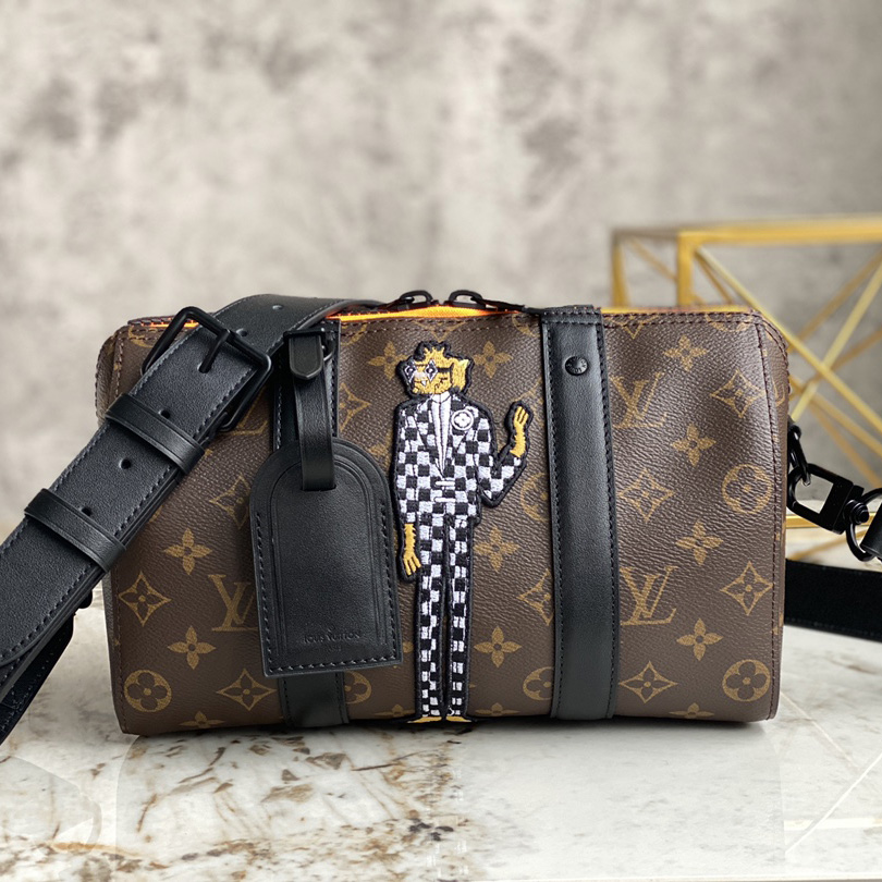Louis Vuitton Pre-Owned Monogram LV Friends City Keepall Shoulder Bag （20*10*5cm）  M45652 - EUR FASHION