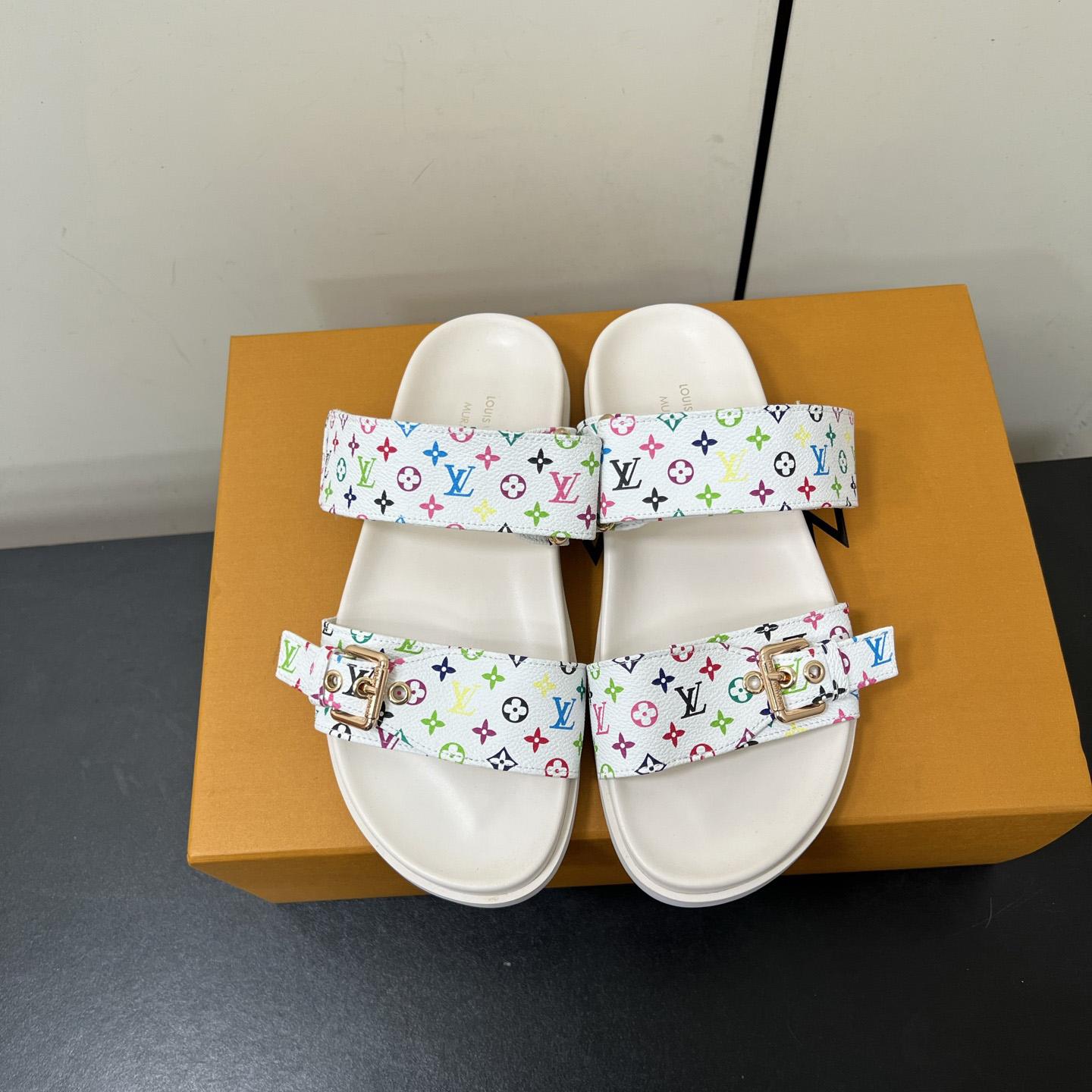 Louis Vuitton LV x TM Bom Dia Flat Comfort Mule   1AGXTV - EUR FASHION