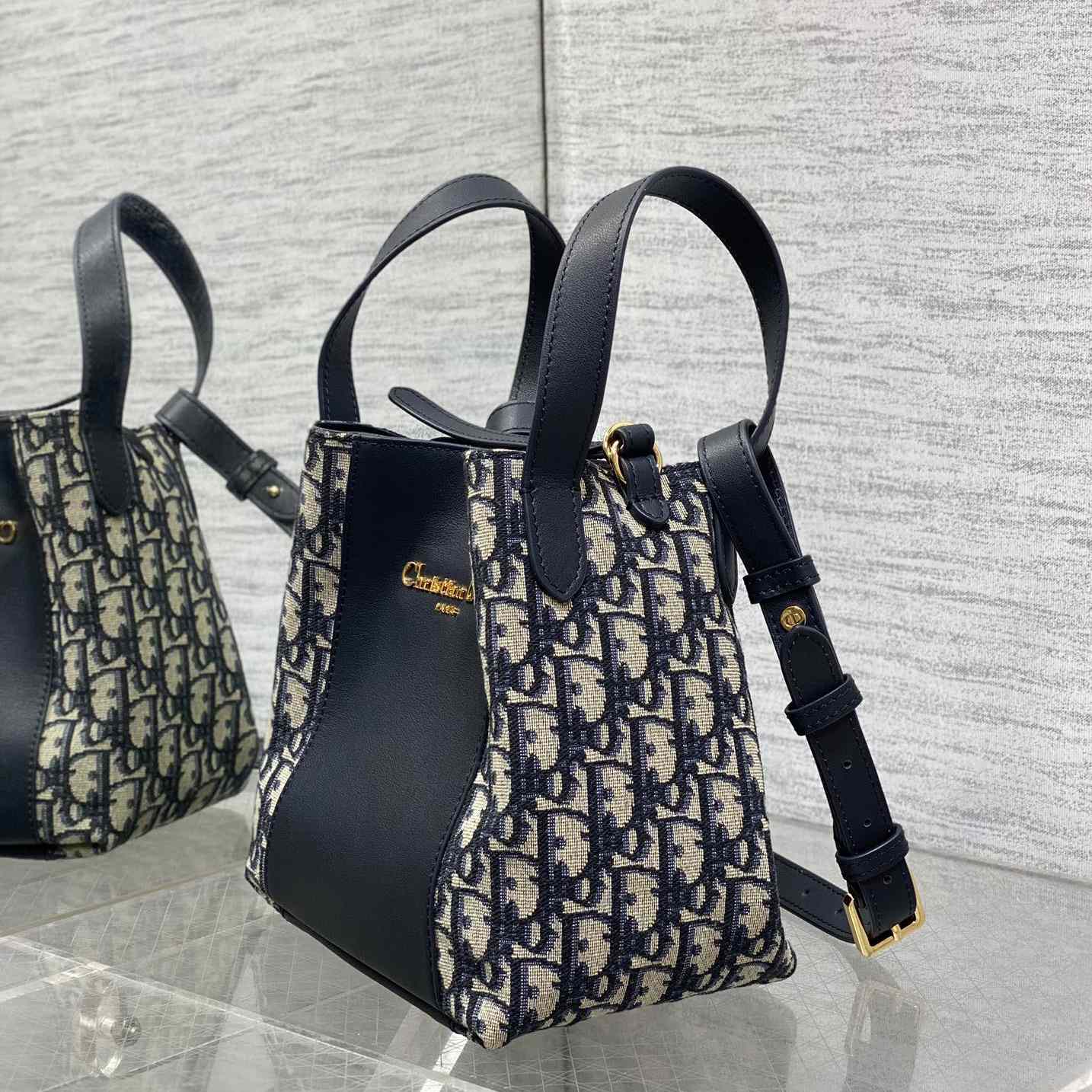Dior Medium Signature Bucket Bag  - EUR FASHION